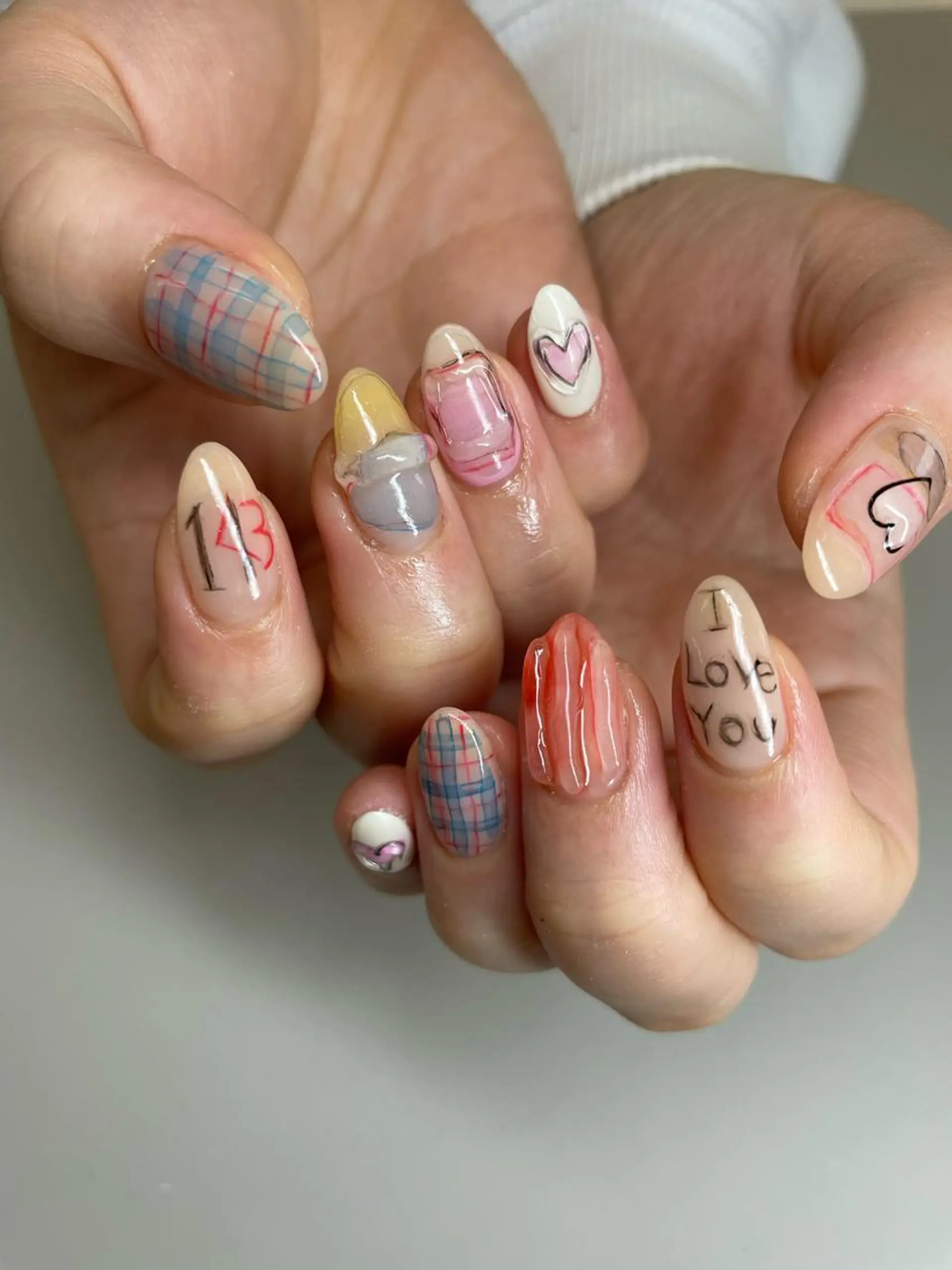 ネイル Hisaka Mikiのネイルデザイン