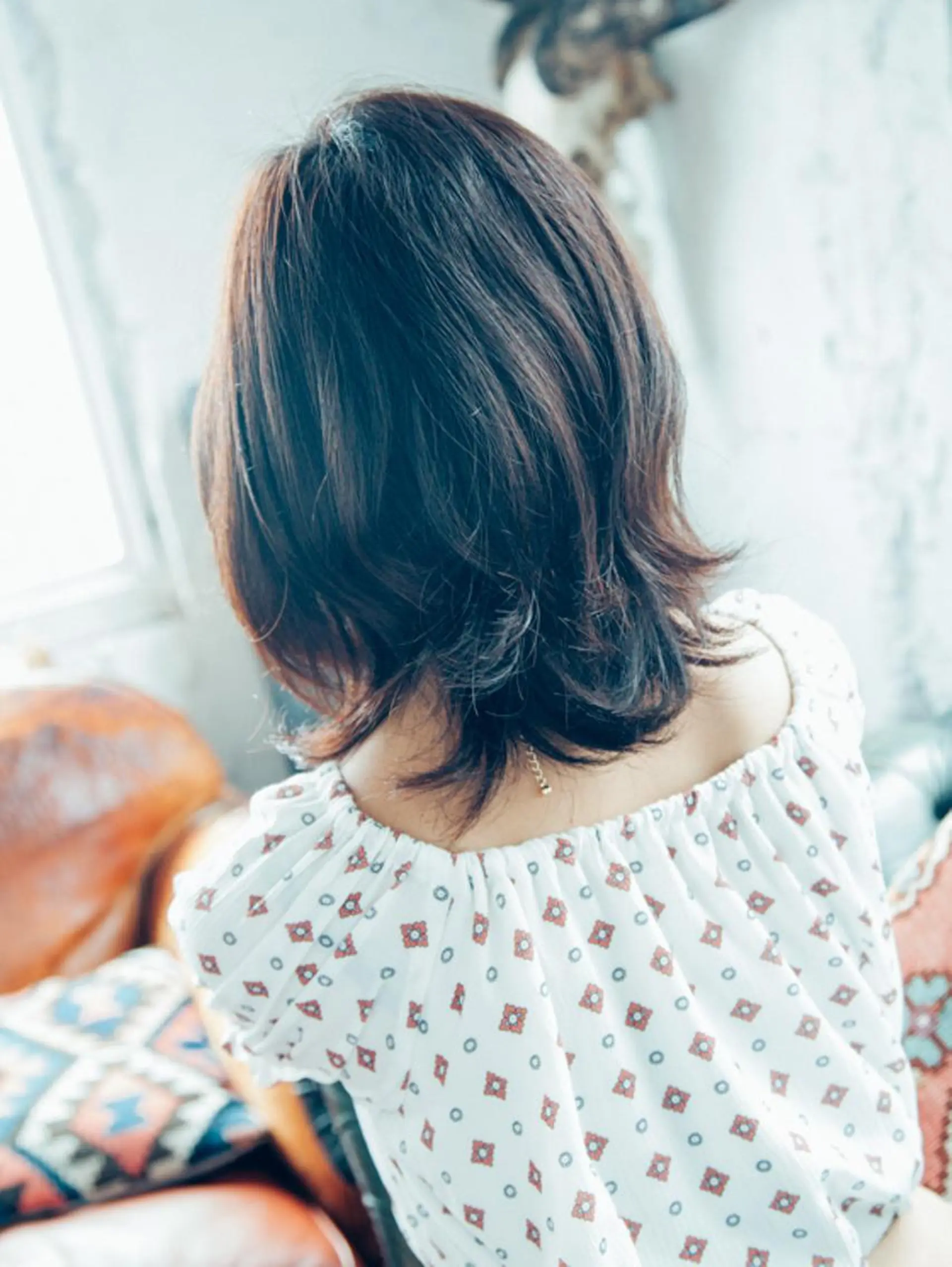 ミディアム Conforto店長 渡邊のヘアスタイル