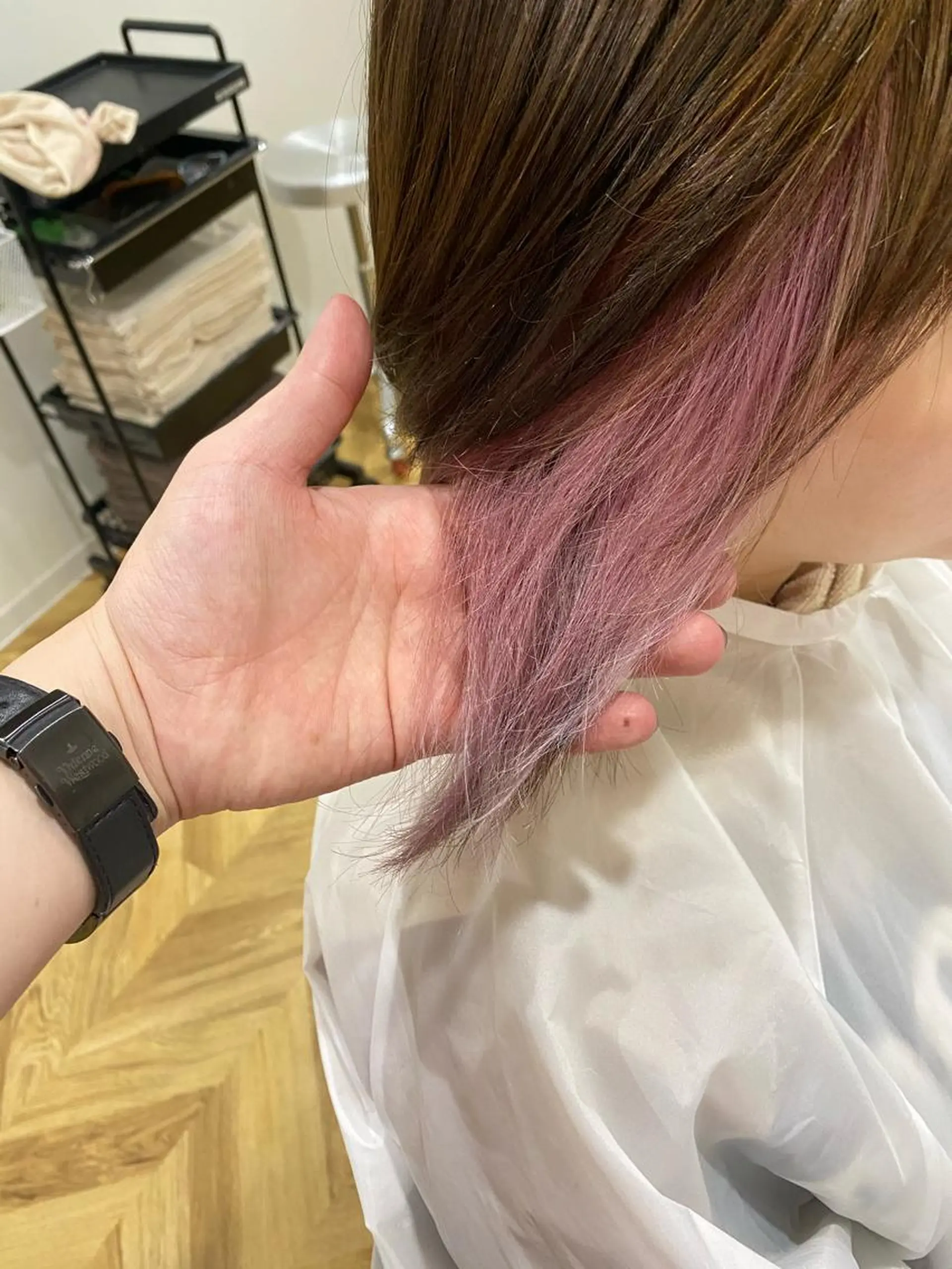 ショート ヘアカラー トリートメント 透明感/ツヤ髪/ さら艶/前田祥汰のヘアスタイル