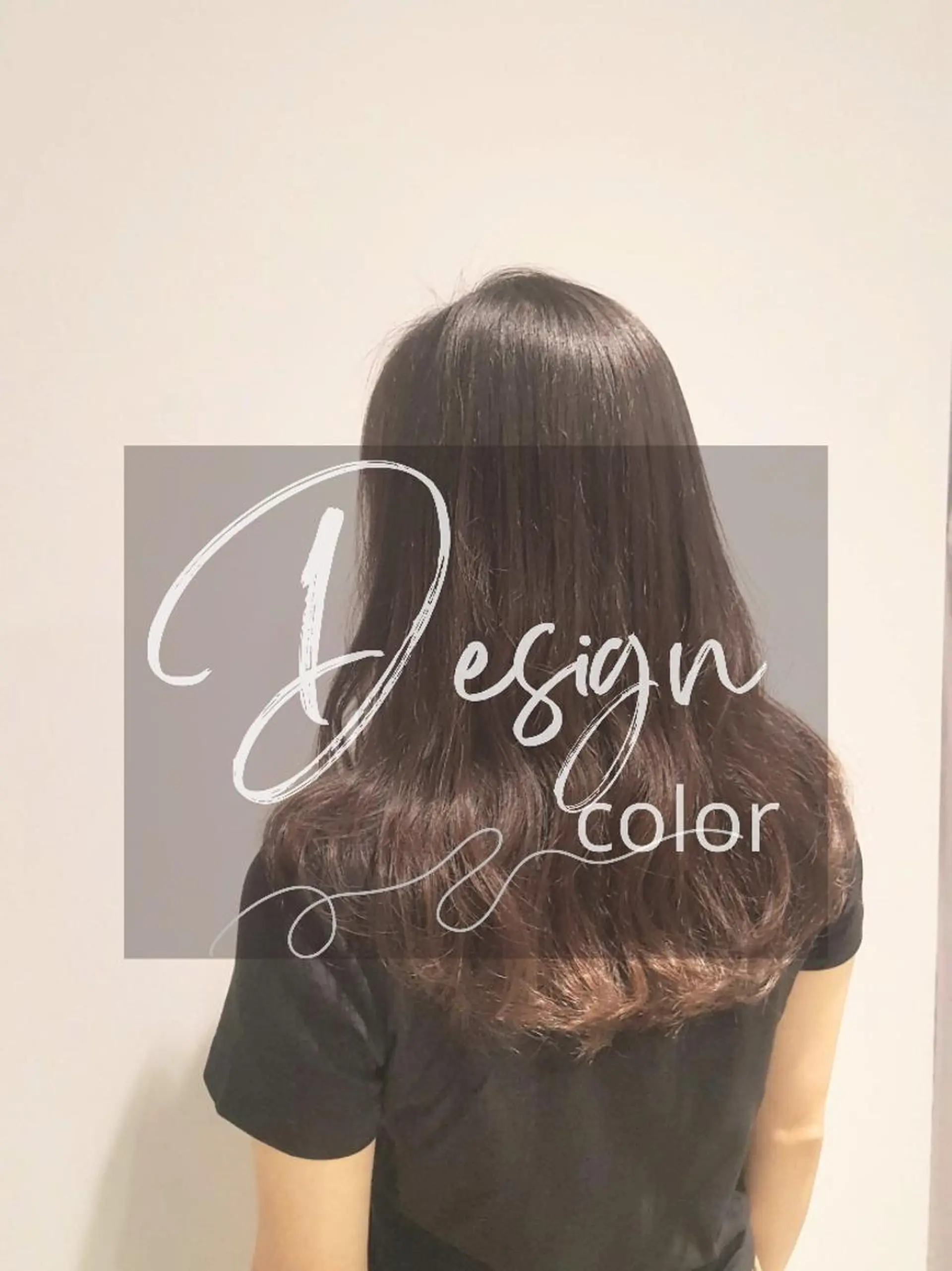 カラー ヘアカラー 薄葉 美菜子のヘアスタイル