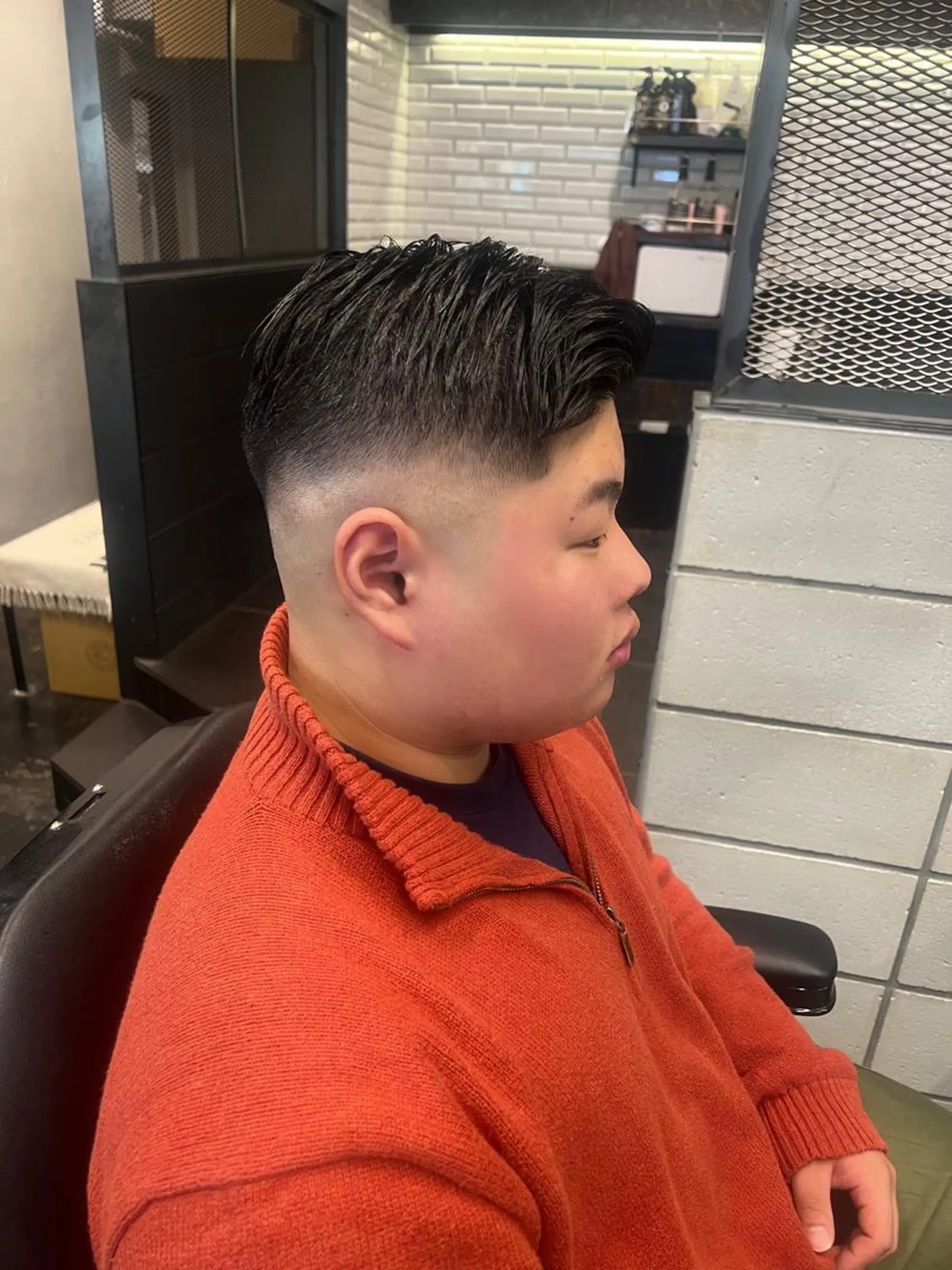 メンズ フェードカット スキンフェード カット トリートメント ヘッドスパ メンズ特化/パーマ/ メッシュ/竜成のヘアスタイル