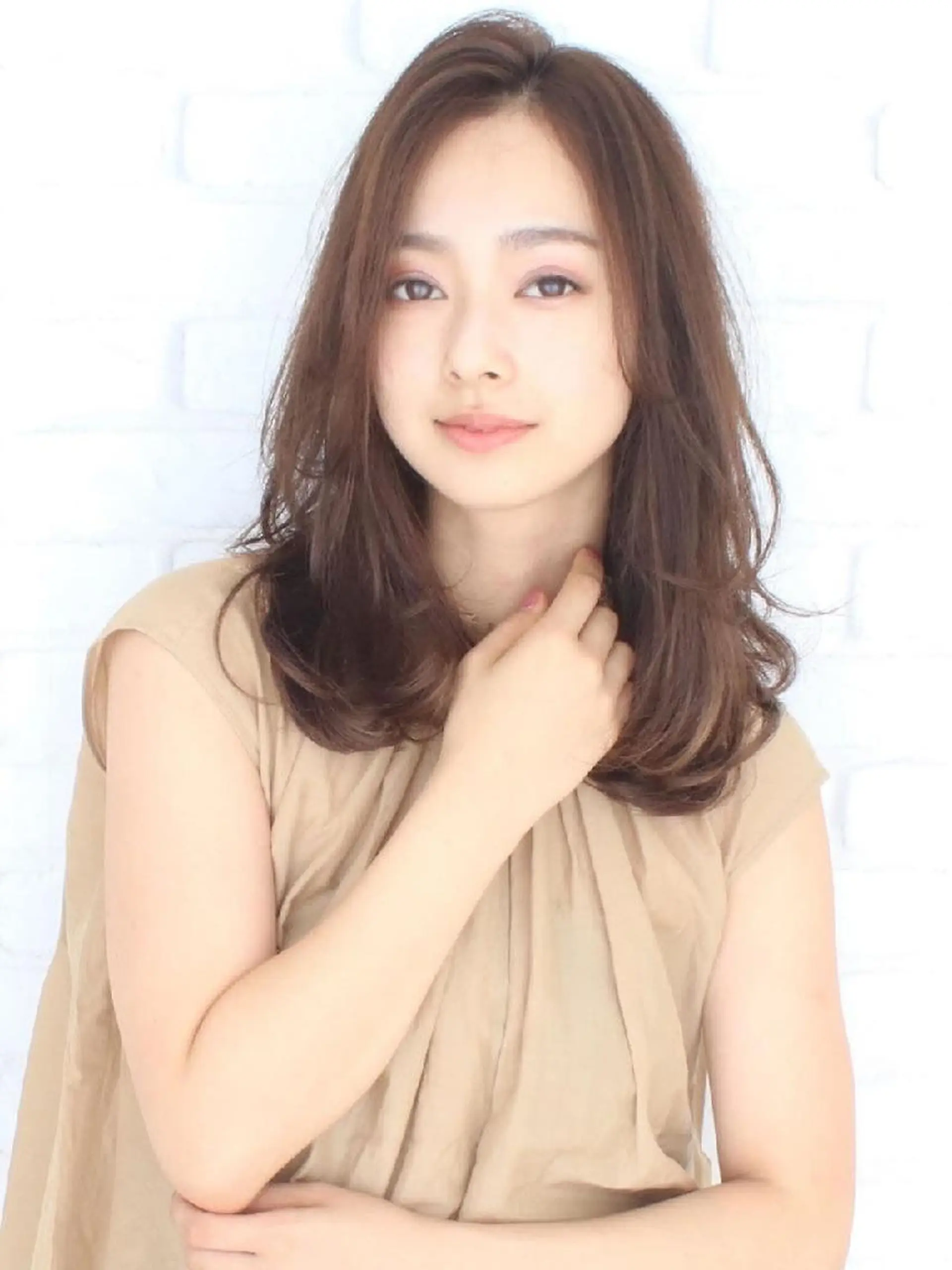 ロング 藤田 義剛のヘアスタイル