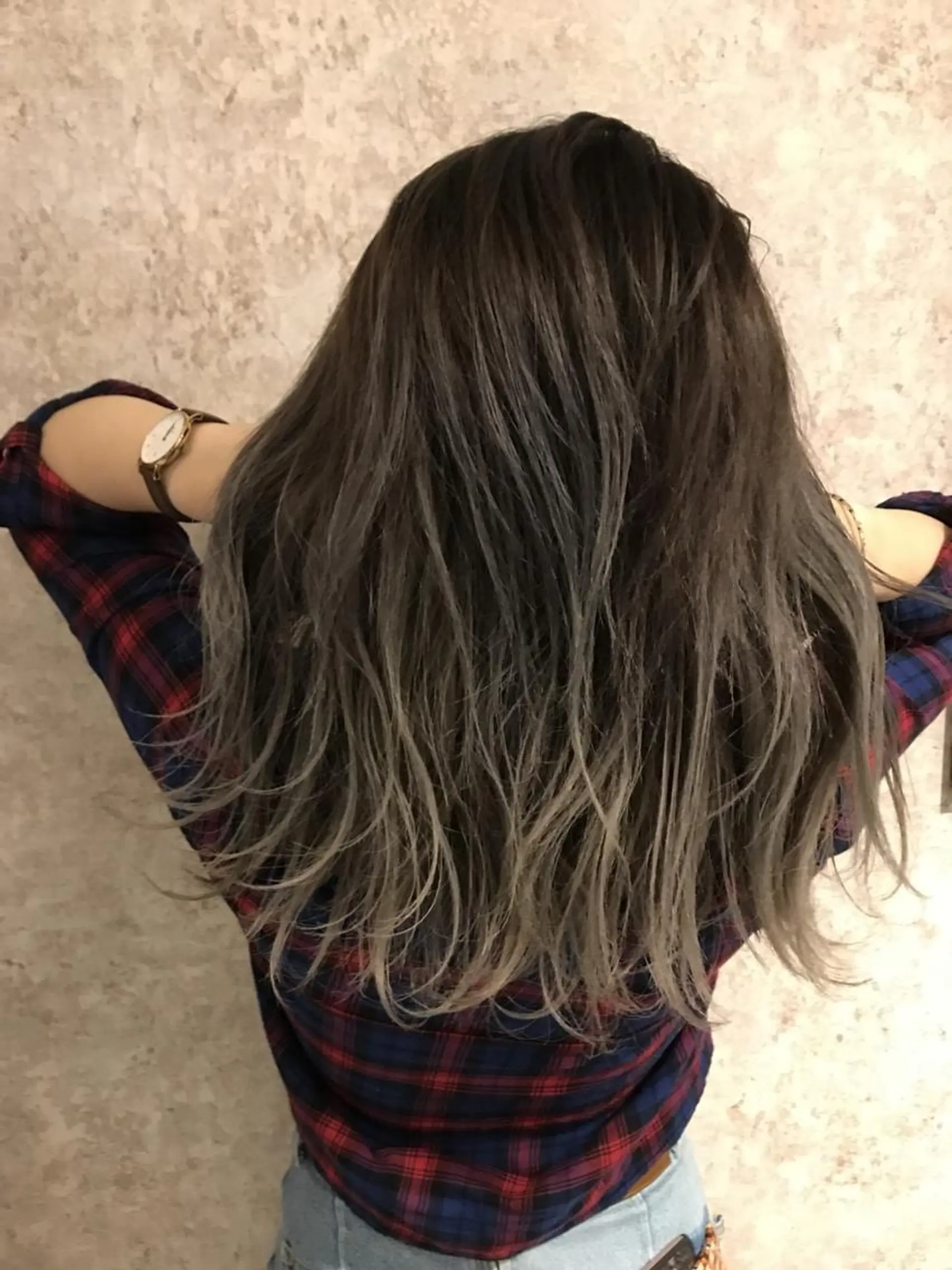 ミディアム カラー パーマ nubes所属・🌟高田 聖菜🌟のヘアスタイル