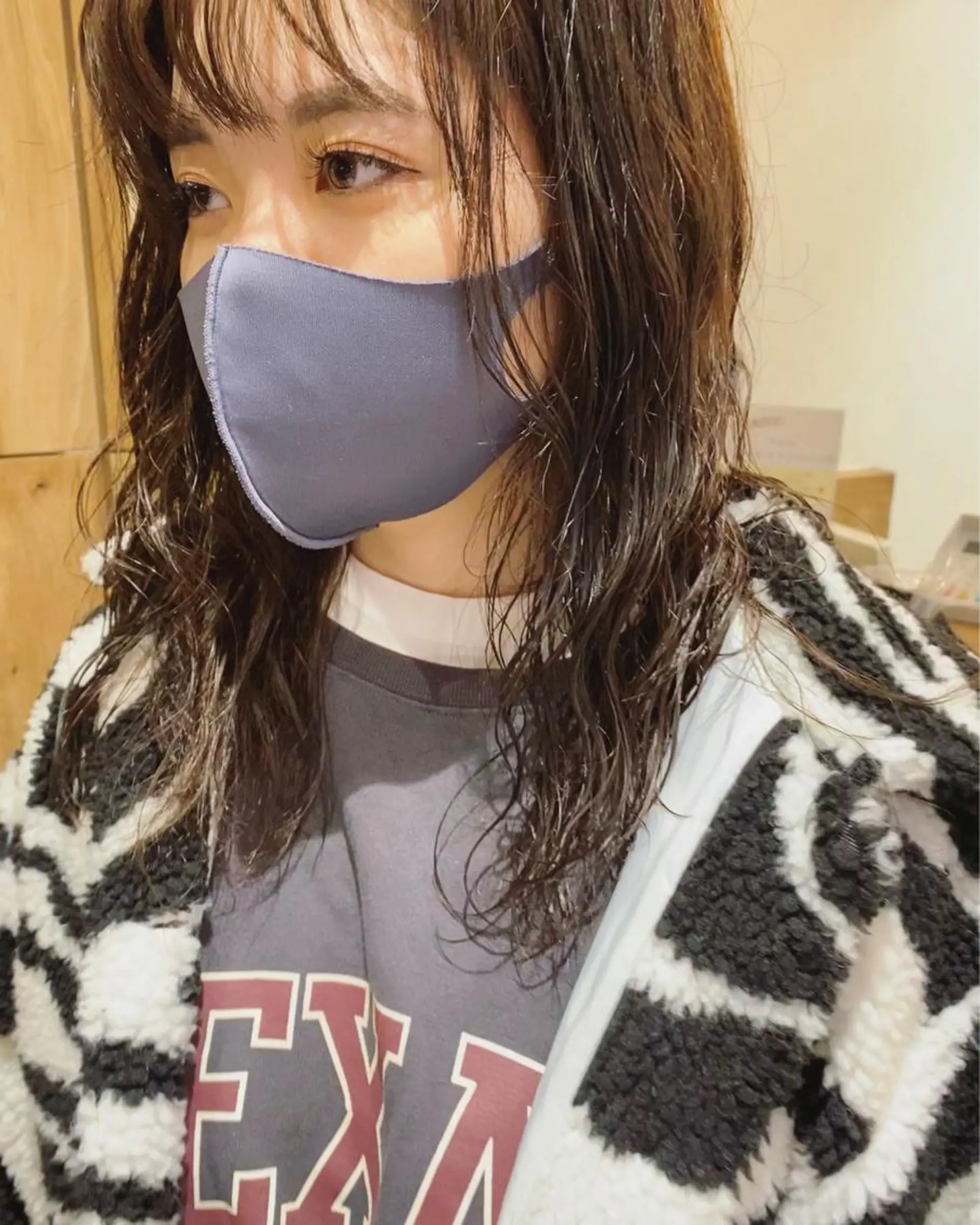 ミディアム カラー パーマ ヘアアレンジ ヘアカラー パーマ パーマ指名No1 /namiのヘアスタイル