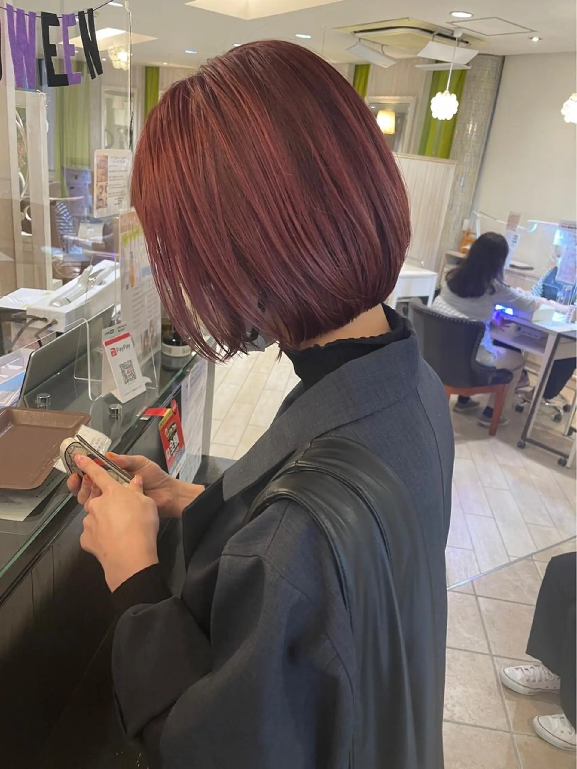 ショート カラー 増渕 駿介のヘアスタイル