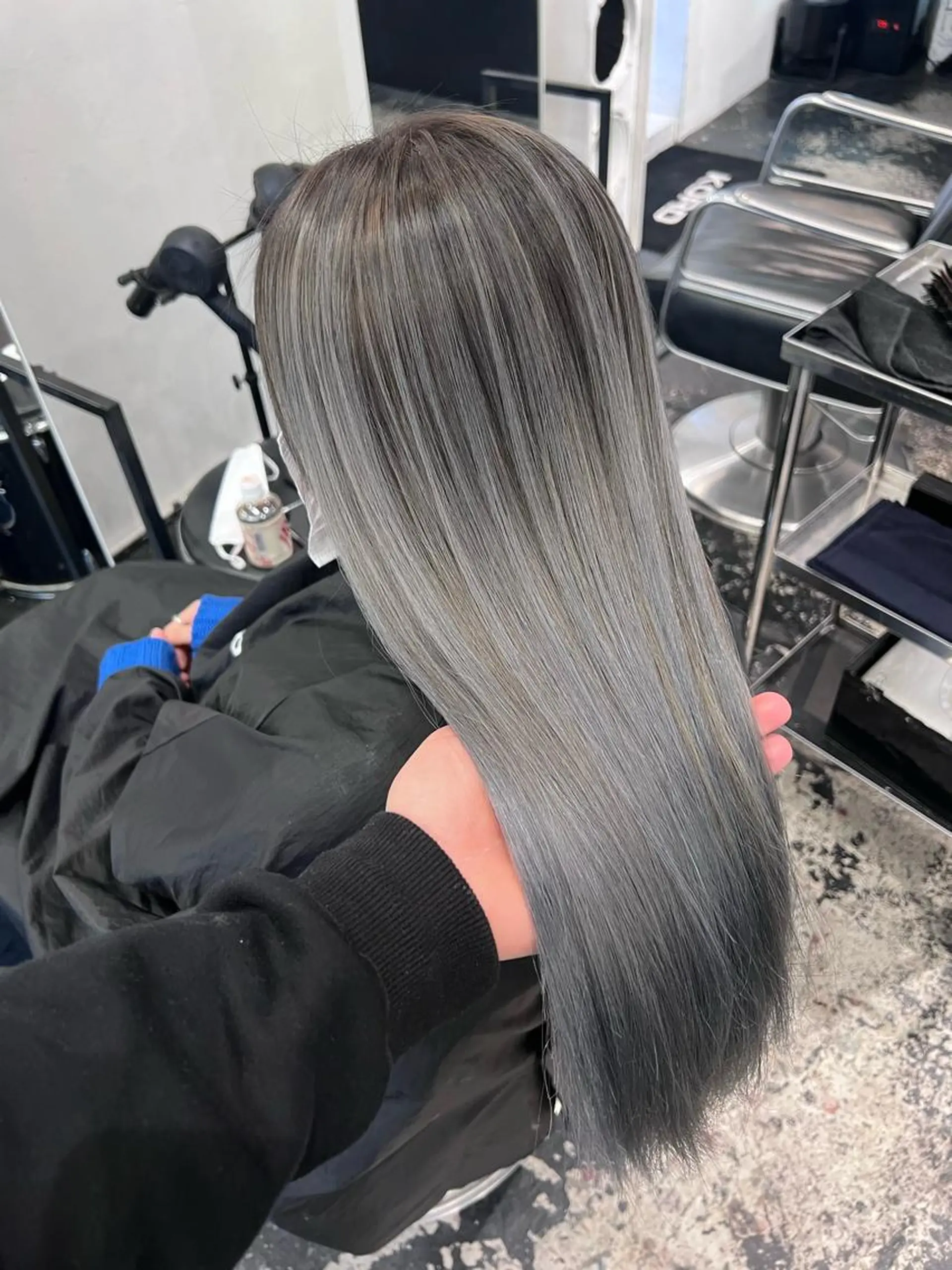 ロング カラー パーマ ヘアアレンジ メンズ キッズ nico TOKYO 渋谷所属・ブリーチ　ハイトーン 特化🌈フジタハルキのヘアスタイル