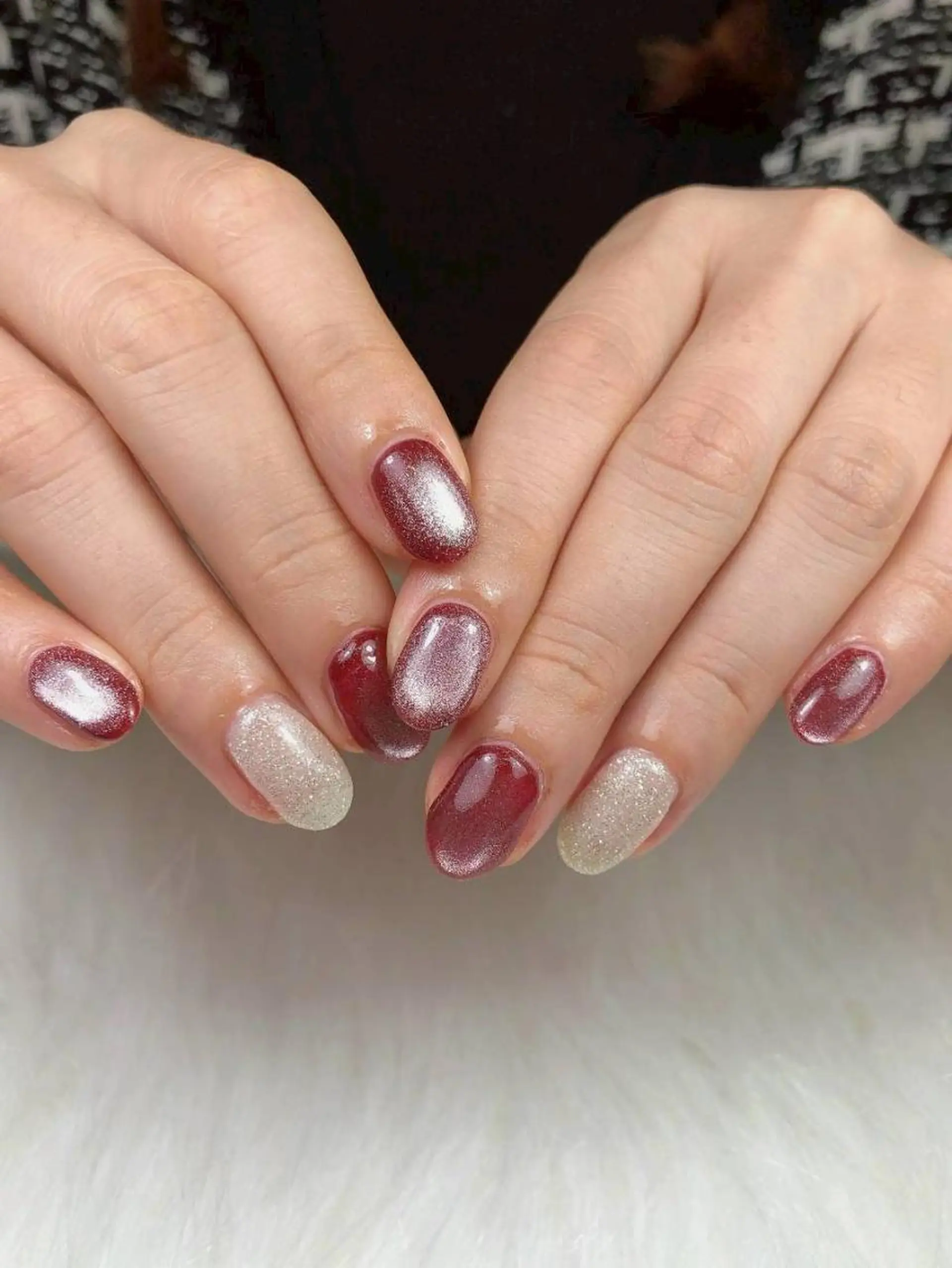 ネイル ジェルネイル 韓国ネイル パラジェル ワンホンネイル MIHANA 西川口 ／Jrネイリストのネイルデザイン