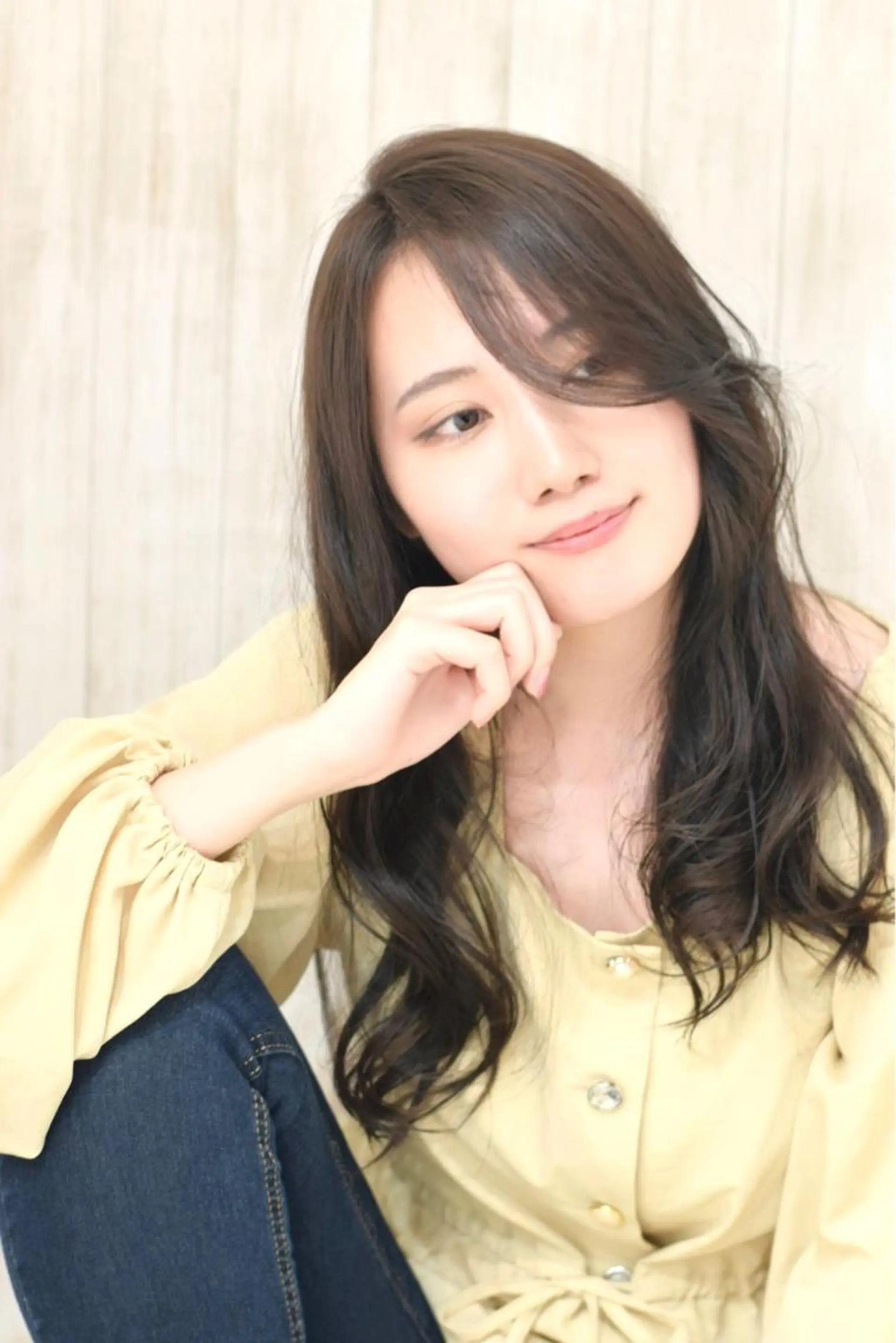 ロング パーマ 石沢 知康のヘアスタイル