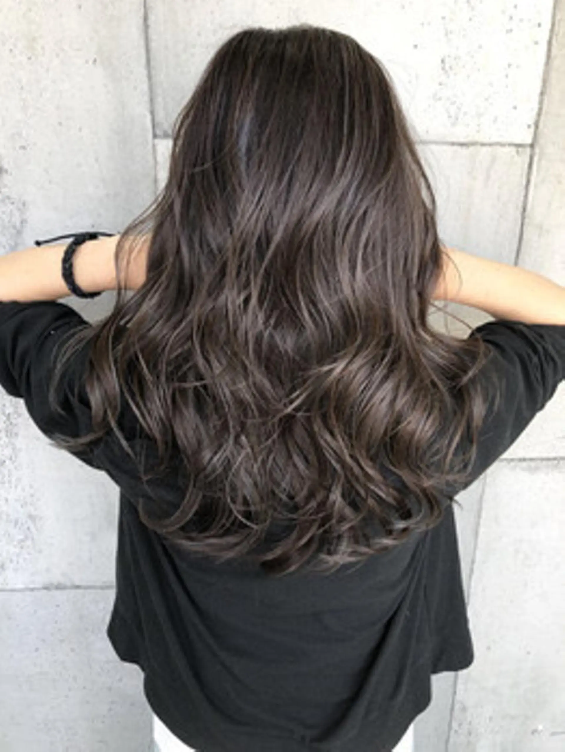 ロング カラー 透明感カラー ハイライトカラー ハイライト hair  space Atoz所属・東 寛道のヘアスタイル