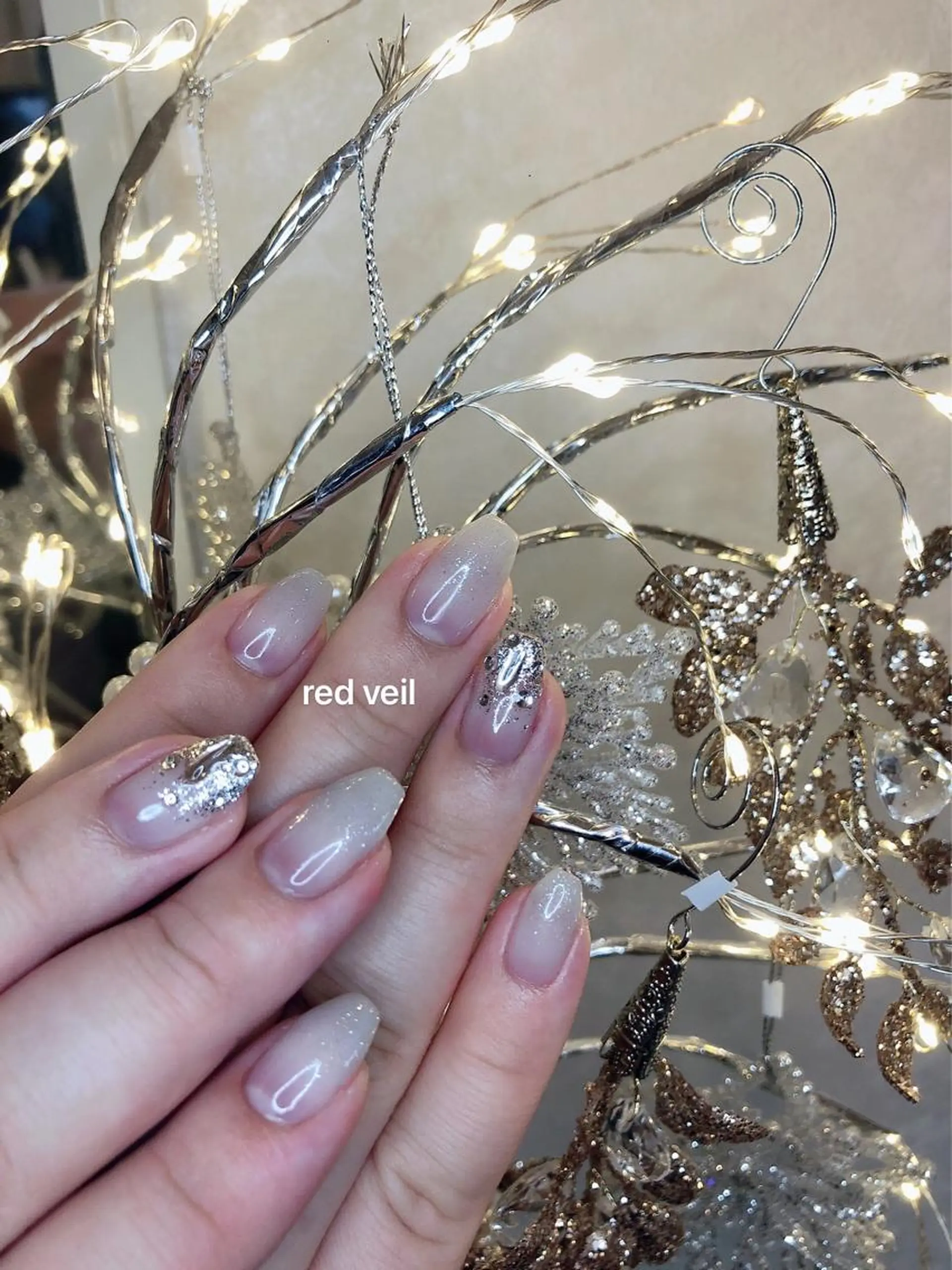 ミディアム ネイル 長さ出し専門 nynaのネイルデザイン