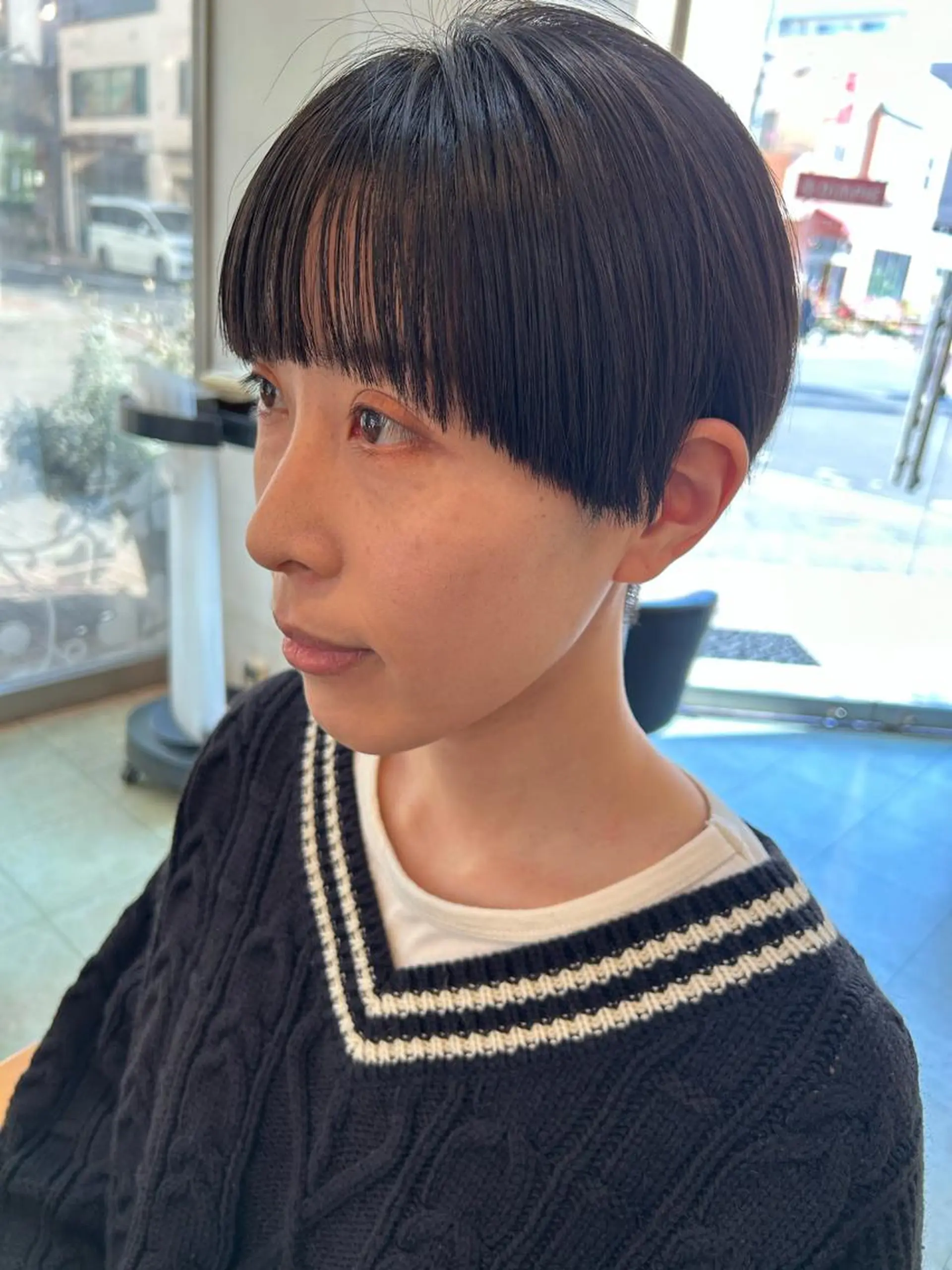 ショート カット トリートメント ヘッドスパ ヘアセット DiMPlE  ディンプル所属・🌸スタイリスト 山浦美恵のヘアスタイル
