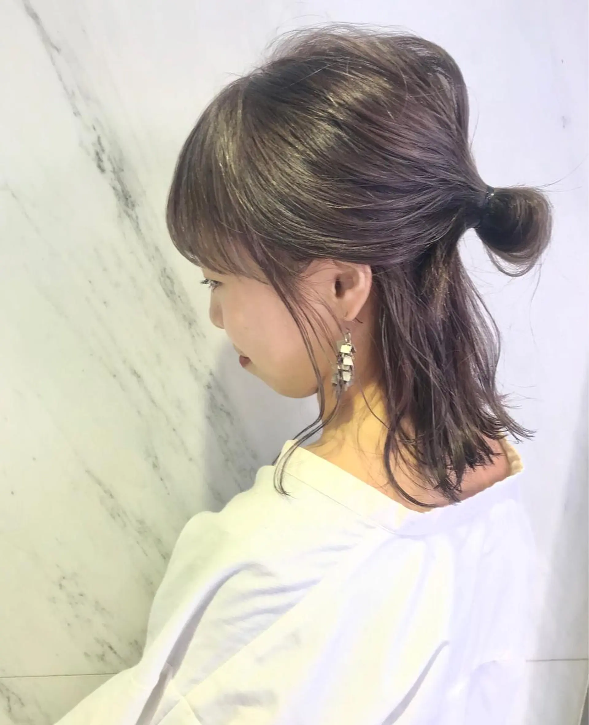 ミディアム カラー ヘアアレンジ コマツリサ ROCCO eastのヘアスタイル