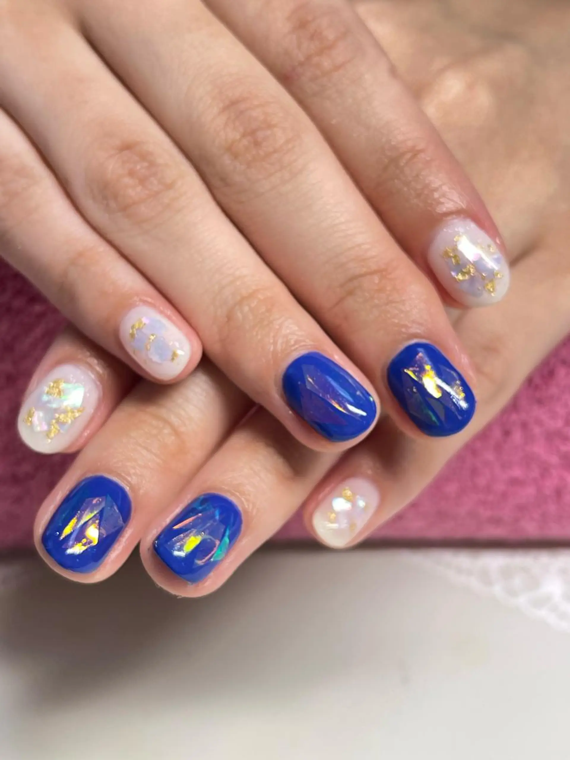 ネイル 成人式 持ち込み Flora nailのネイルデザイン