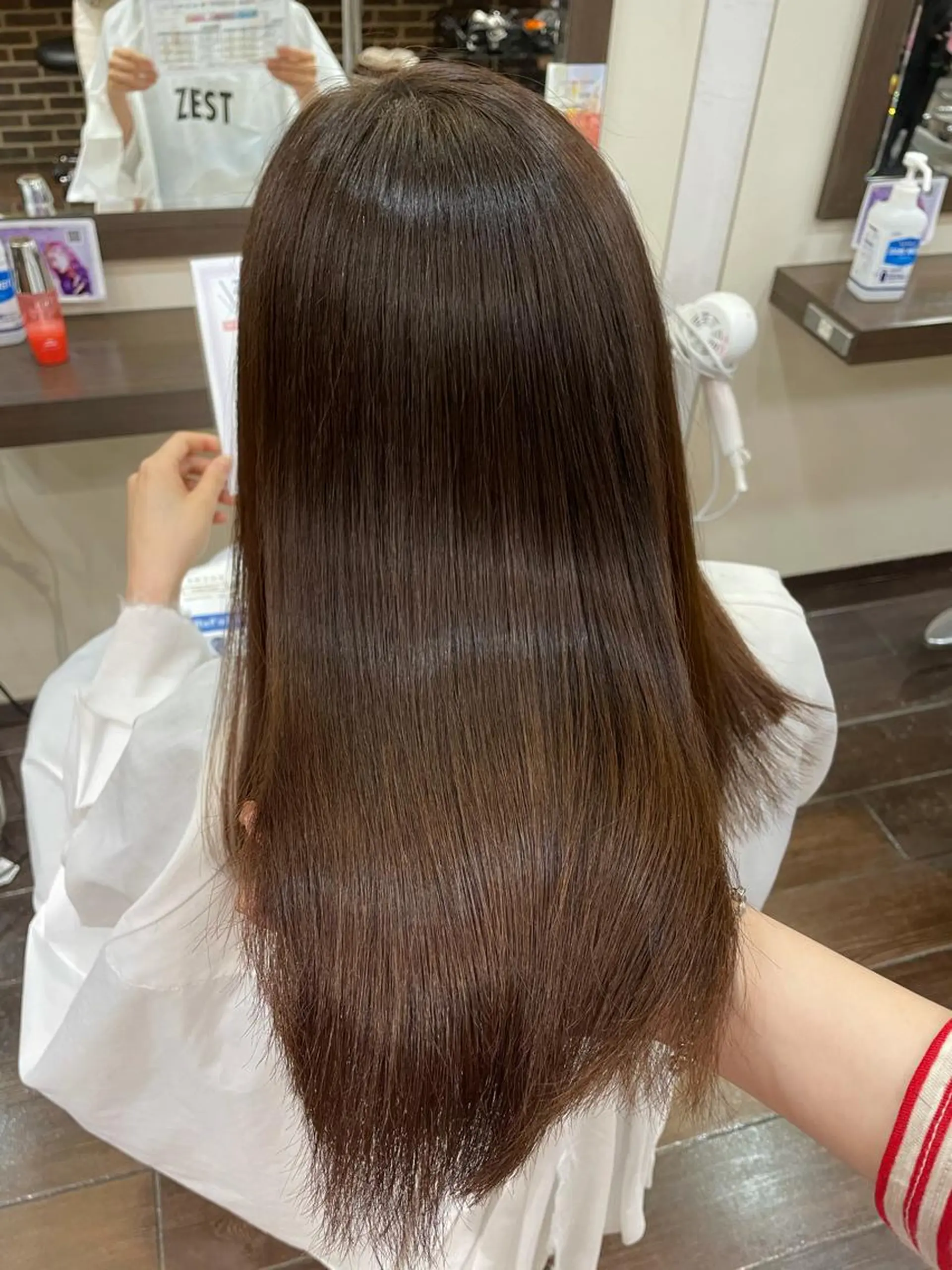 ロング 髪質改善 トリートメント トリートメント 韓国ヘア🦋 MIYUのヘアスタイル