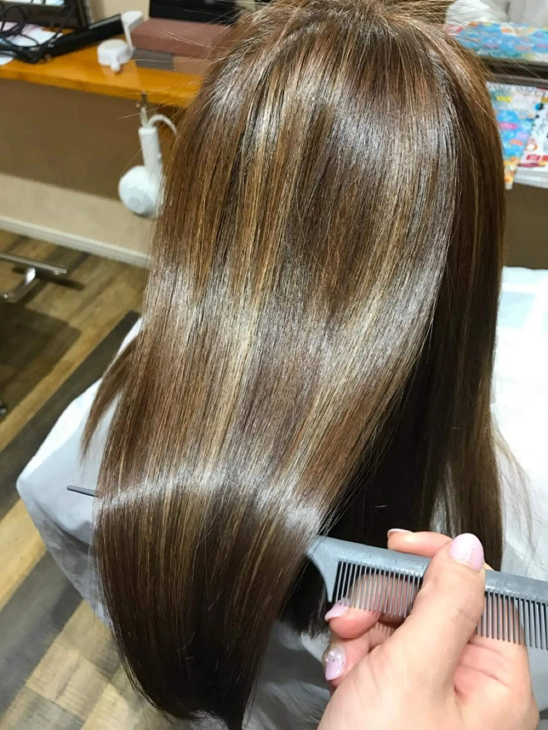 ミディアム 髙木 常幸のヘアスタイル