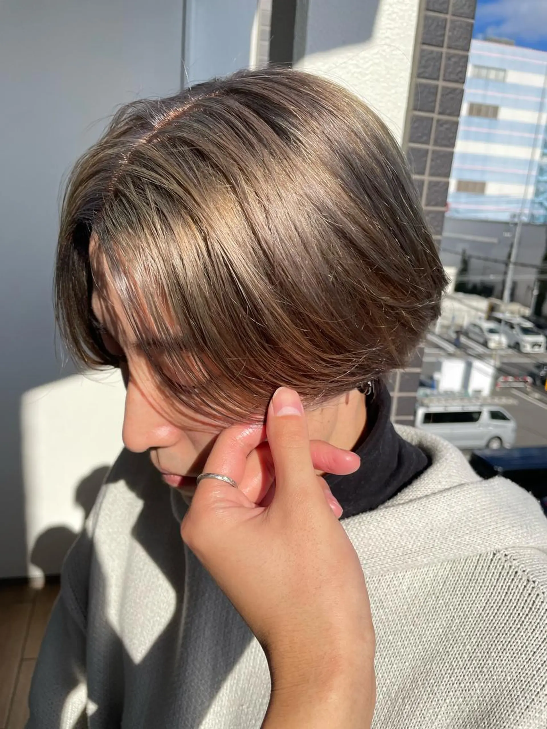 ショート カラー ヘアカラー トリートメント ブリーチ/ハイトーン 🌏💊RAINEのヘアスタイル