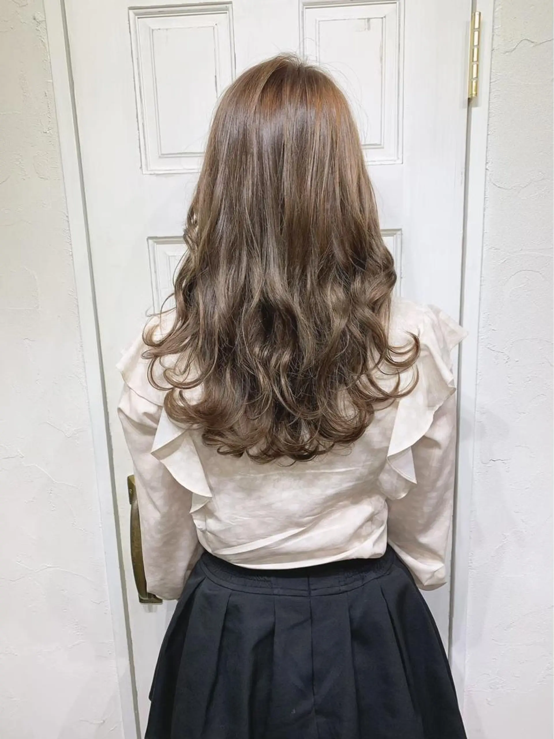 ショート カラー ヘアアレンジ ベージュカラー ブリーチ グレージュ ハイトーンカラー パープルカラー 👑最高級エクステ 👑新宿/タイセイのヘアスタイル