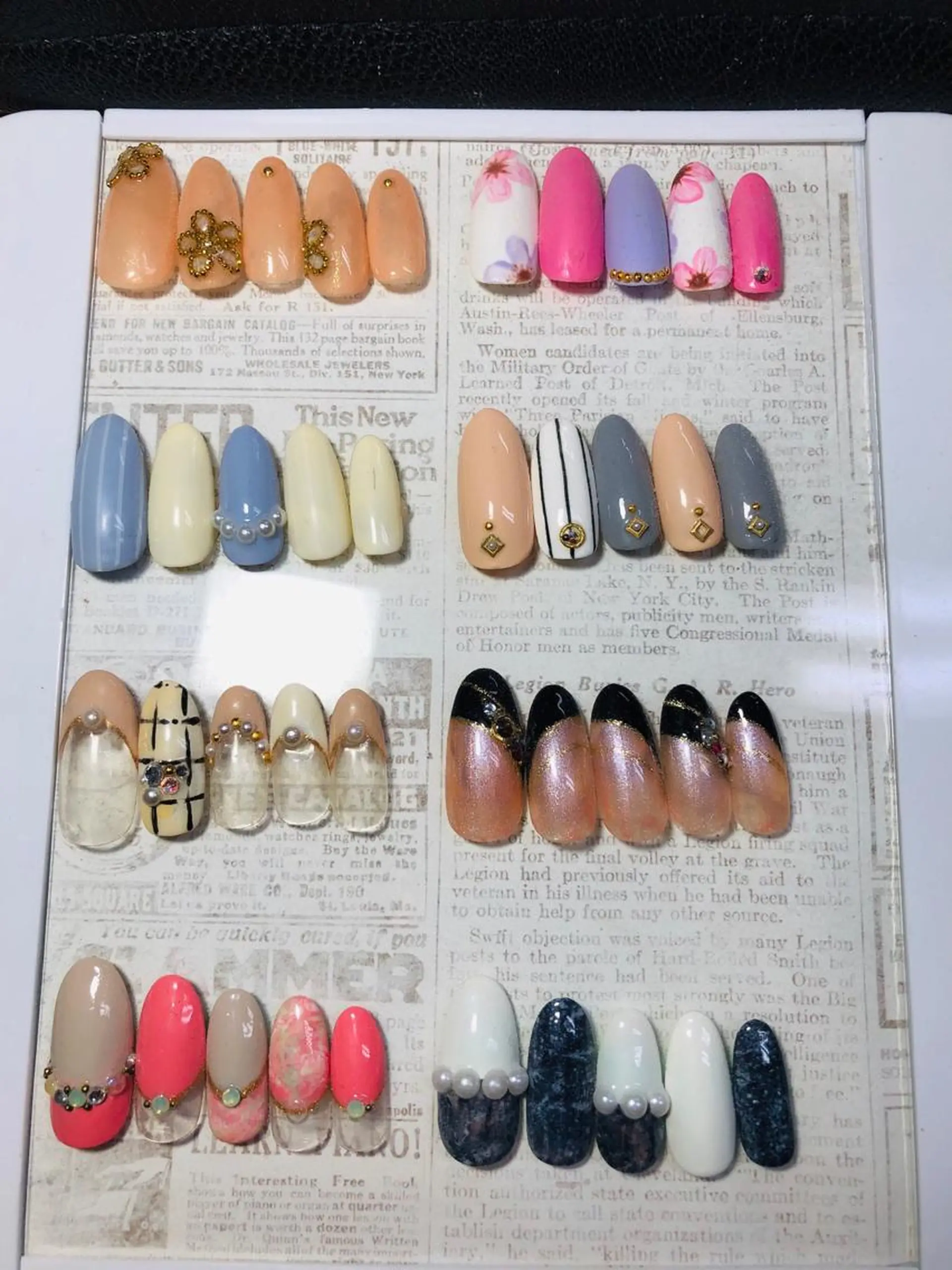 ネイル 春ネイル Tomita chikaのネイルデザイン