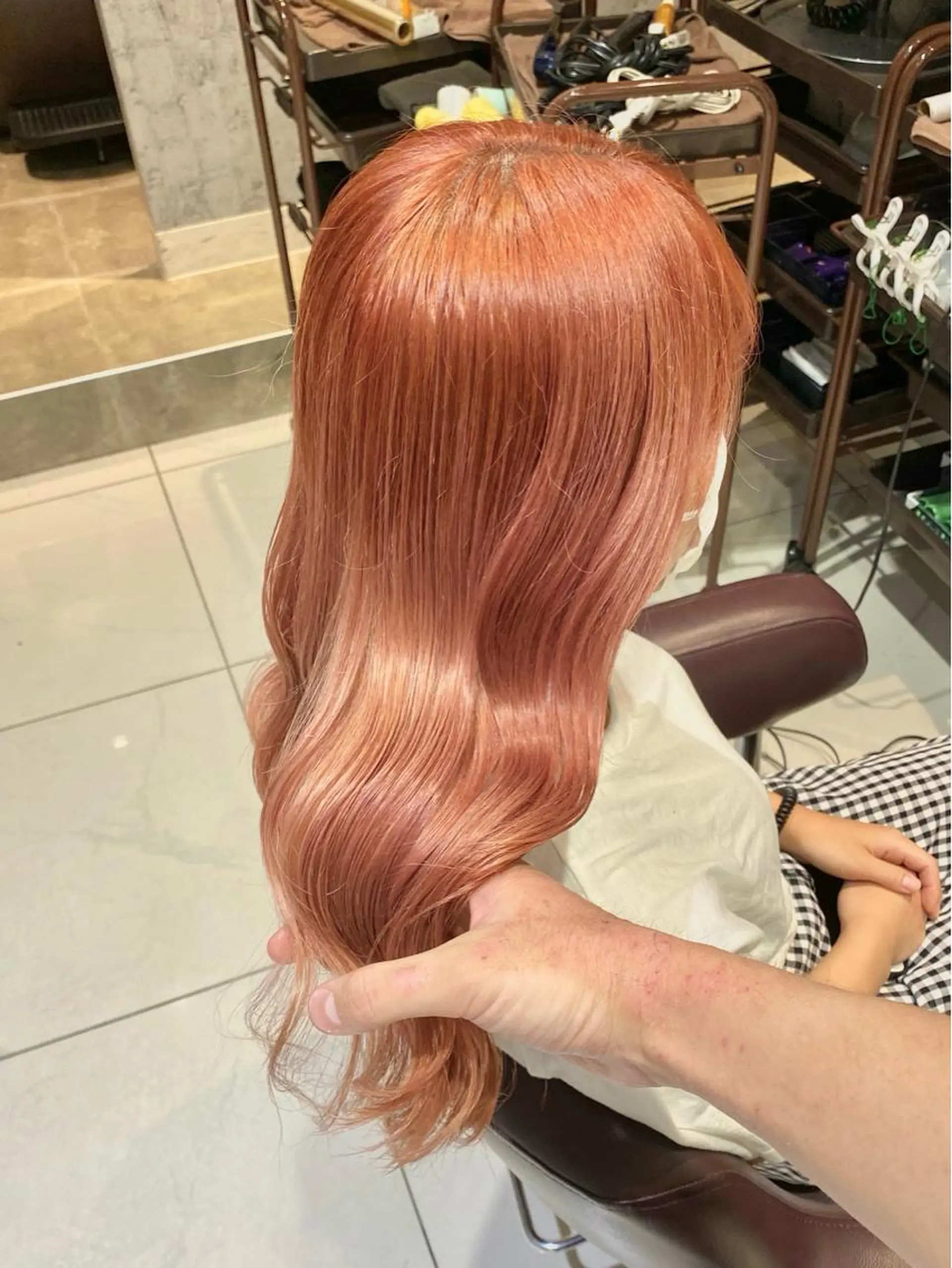 ミディアム カラー 髪質改善専門店QOLU所属・✨髪質改善専門店✨ QOLU✨のヘアスタイル