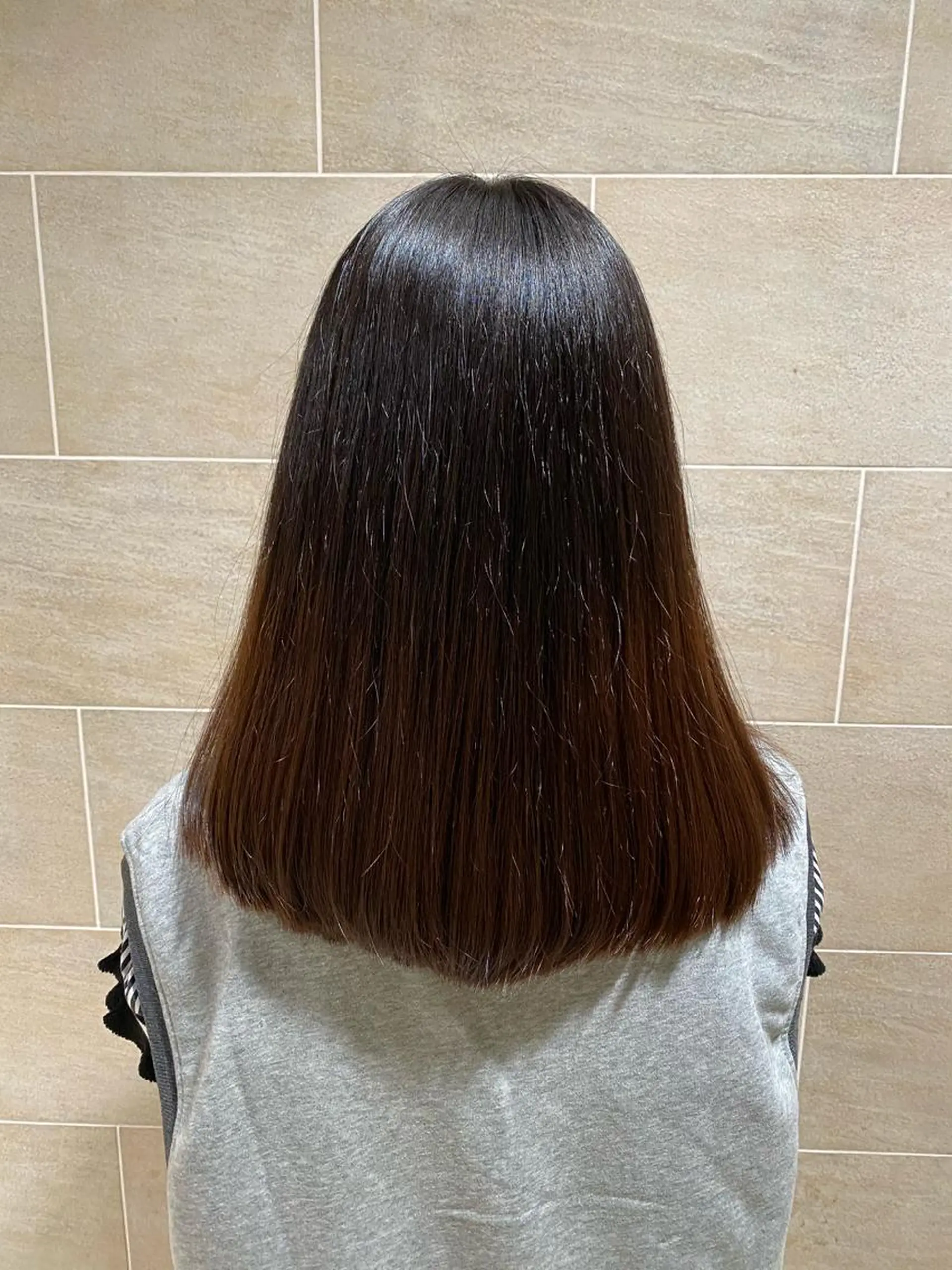 セミロング 👾徐 涛👾のヘアスタイル