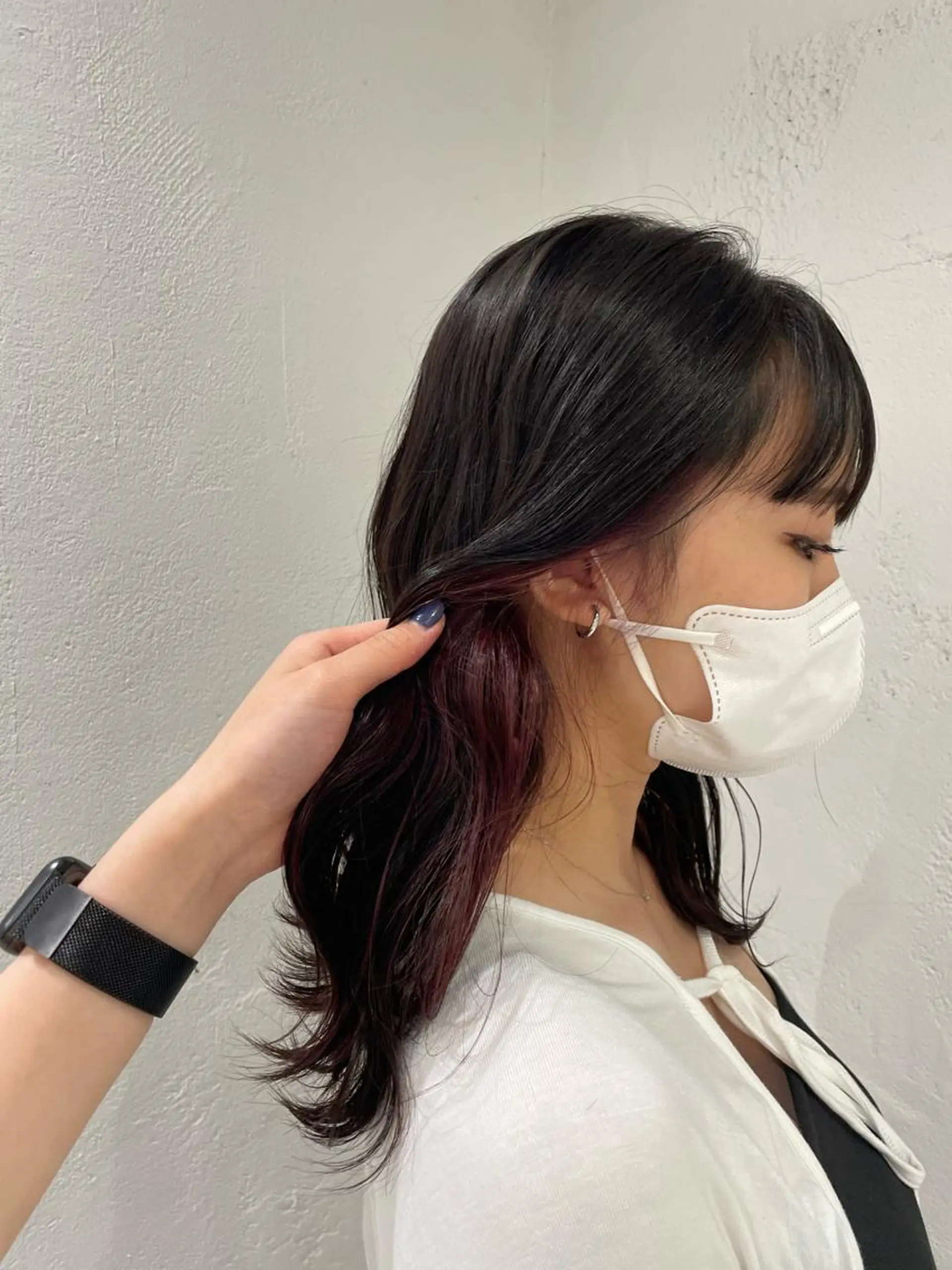 セミロング カラー ブリーチ ブリーチなしカラー iena池袋所属・iena池袋 /ゆーこの眉毛・アイブロウイメージ