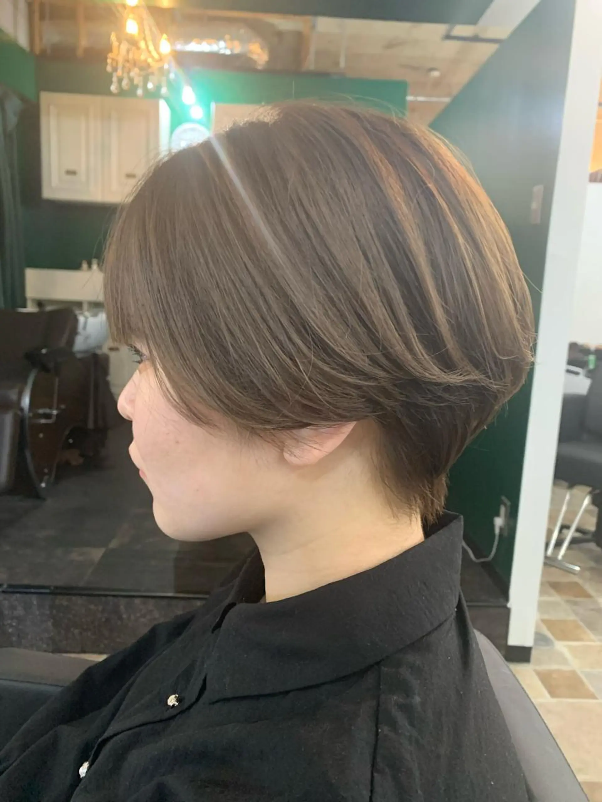 ショート おおたかの森/透 明感/小林のヘアスタイル