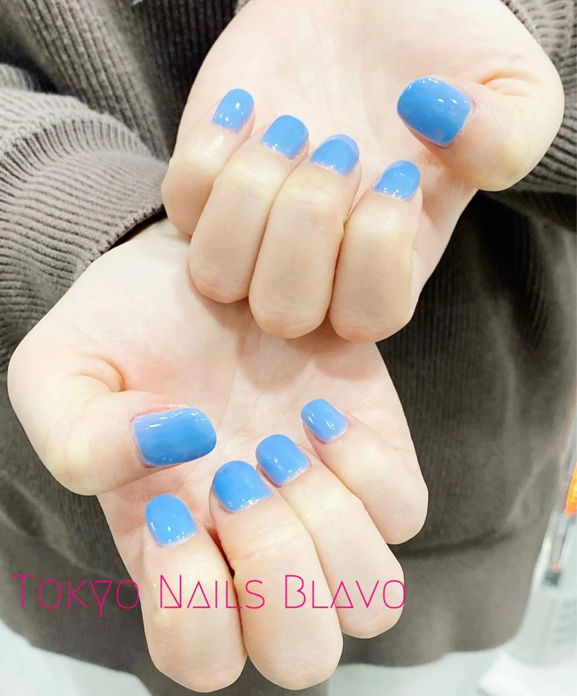 ネイル ワンカラーネイル T.N.B 山本陽子のネイルデザイン