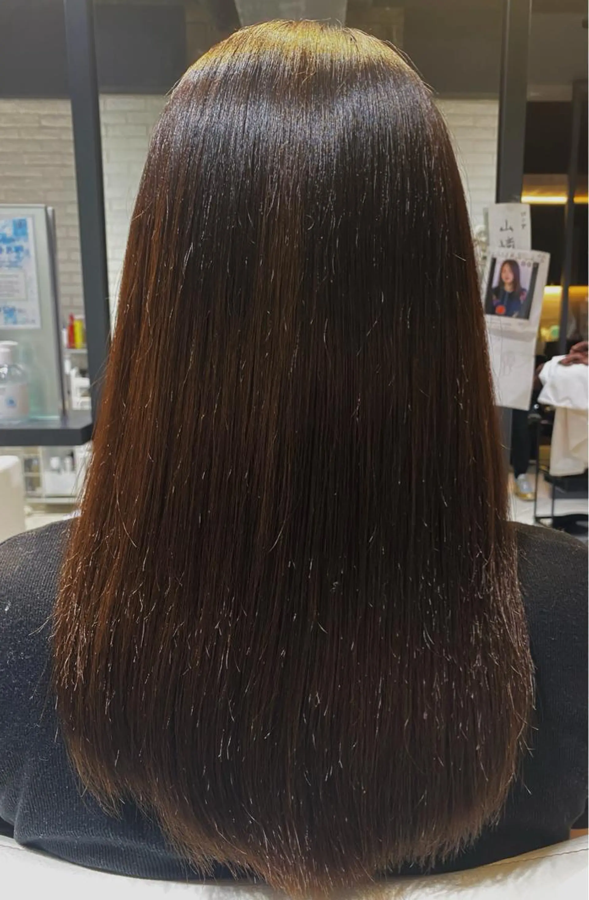 ロング 山崎 航のヘアスタイル