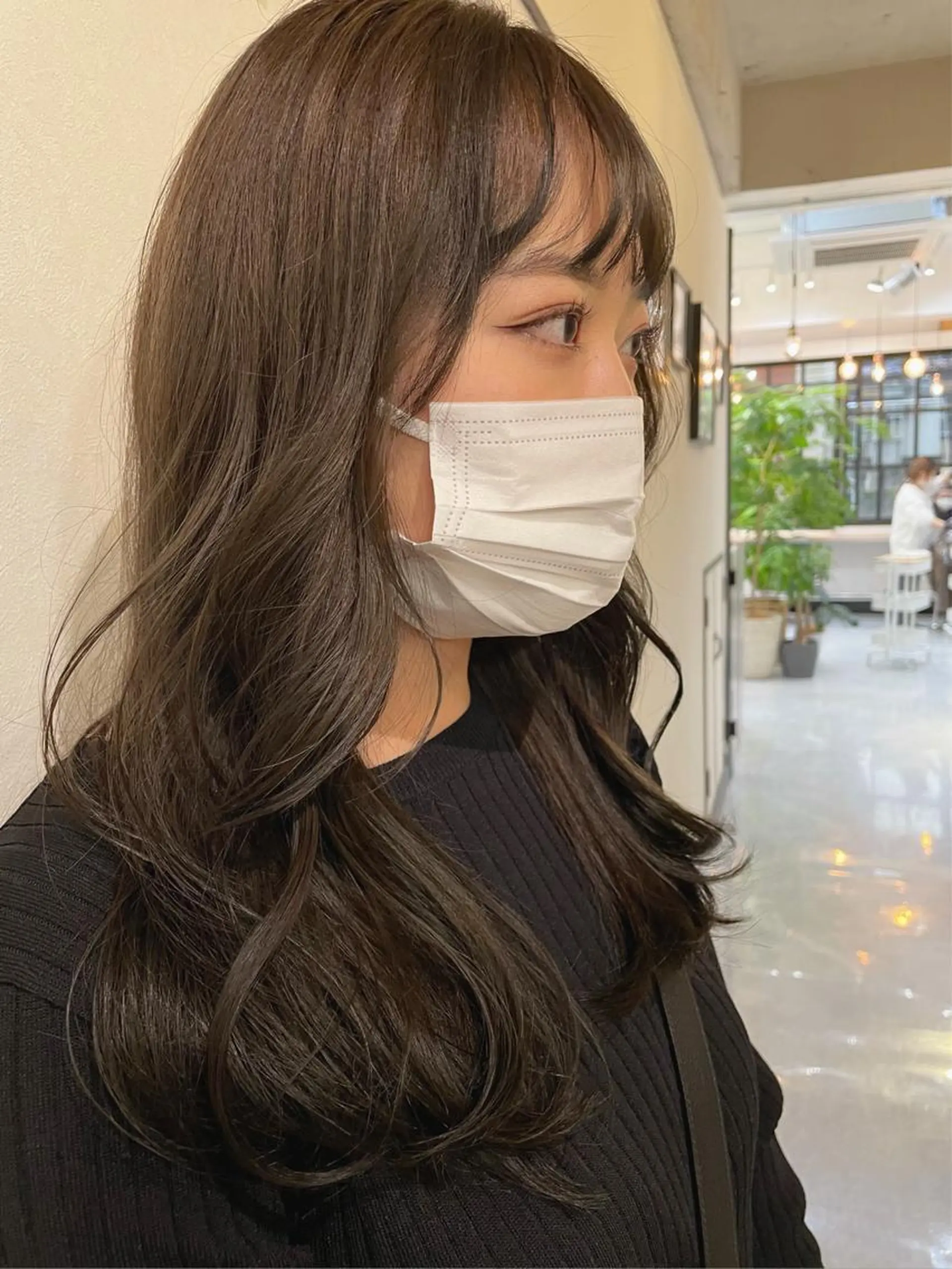 ロング カラー 高梨 菜々のヘアスタイル