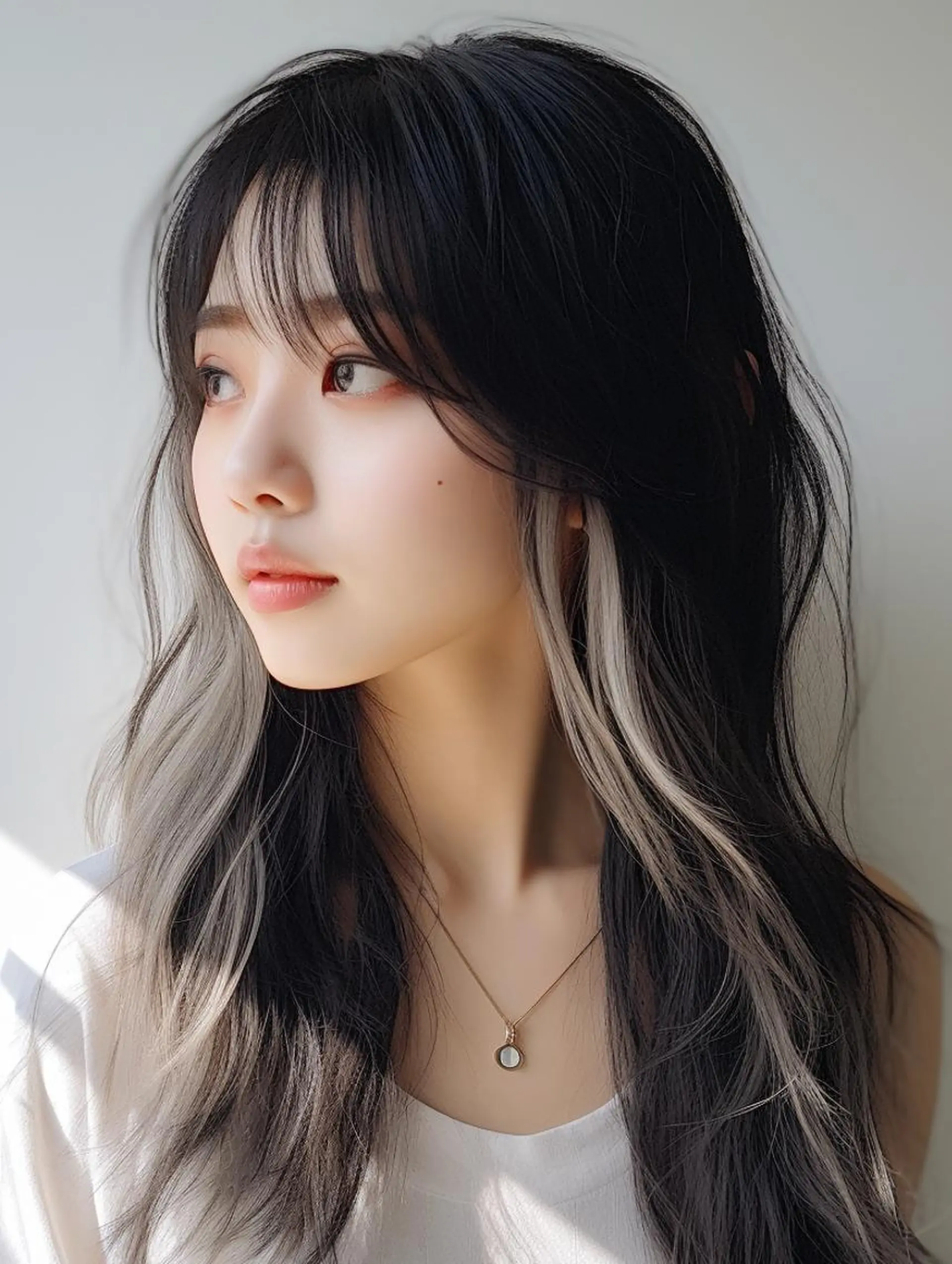 セミロング カラー Lehm所属・表参道/さあ や/大人ナチュラルのヘアスタイル