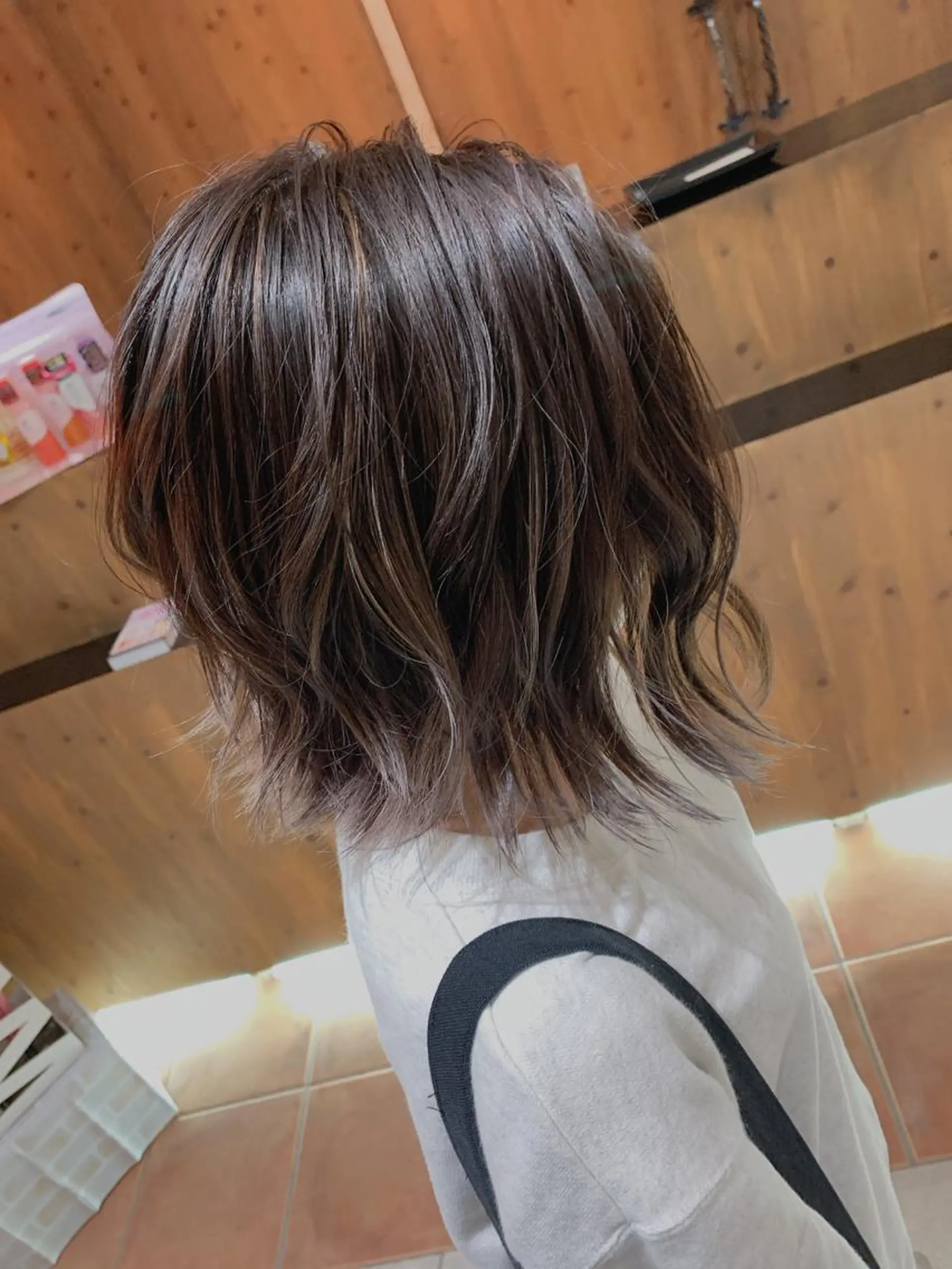 ショート カラー ヘアアレンジ VIM hairおもろまち店のヘアスタイル