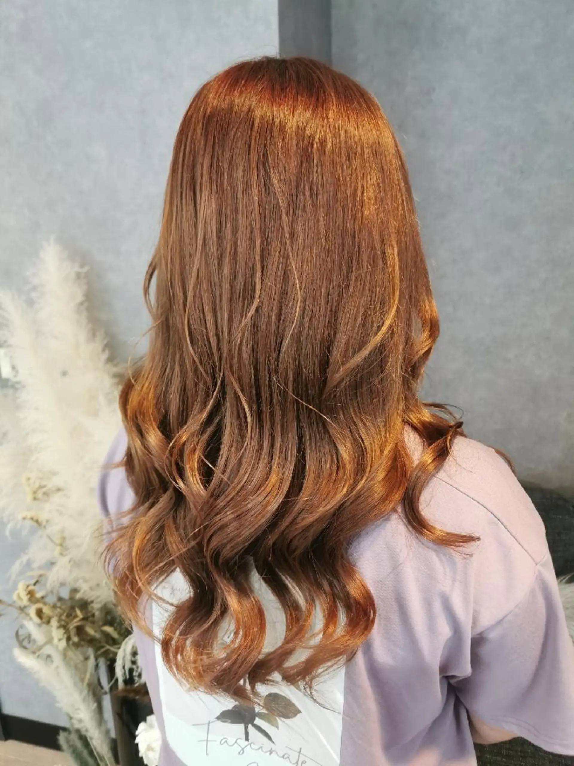 ロング カラー ブラウンカラー オレンジ オレンジブラウン グランアイ𑁍 船橋北口店菊間のマツエク・マツパデザイン