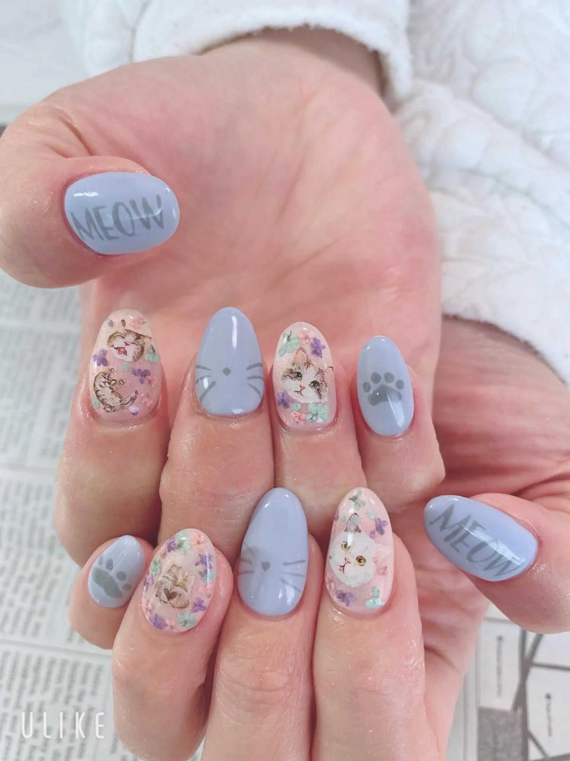 ネイル ハンドネイル ハンドケア 森山 舞のネイルデザイン