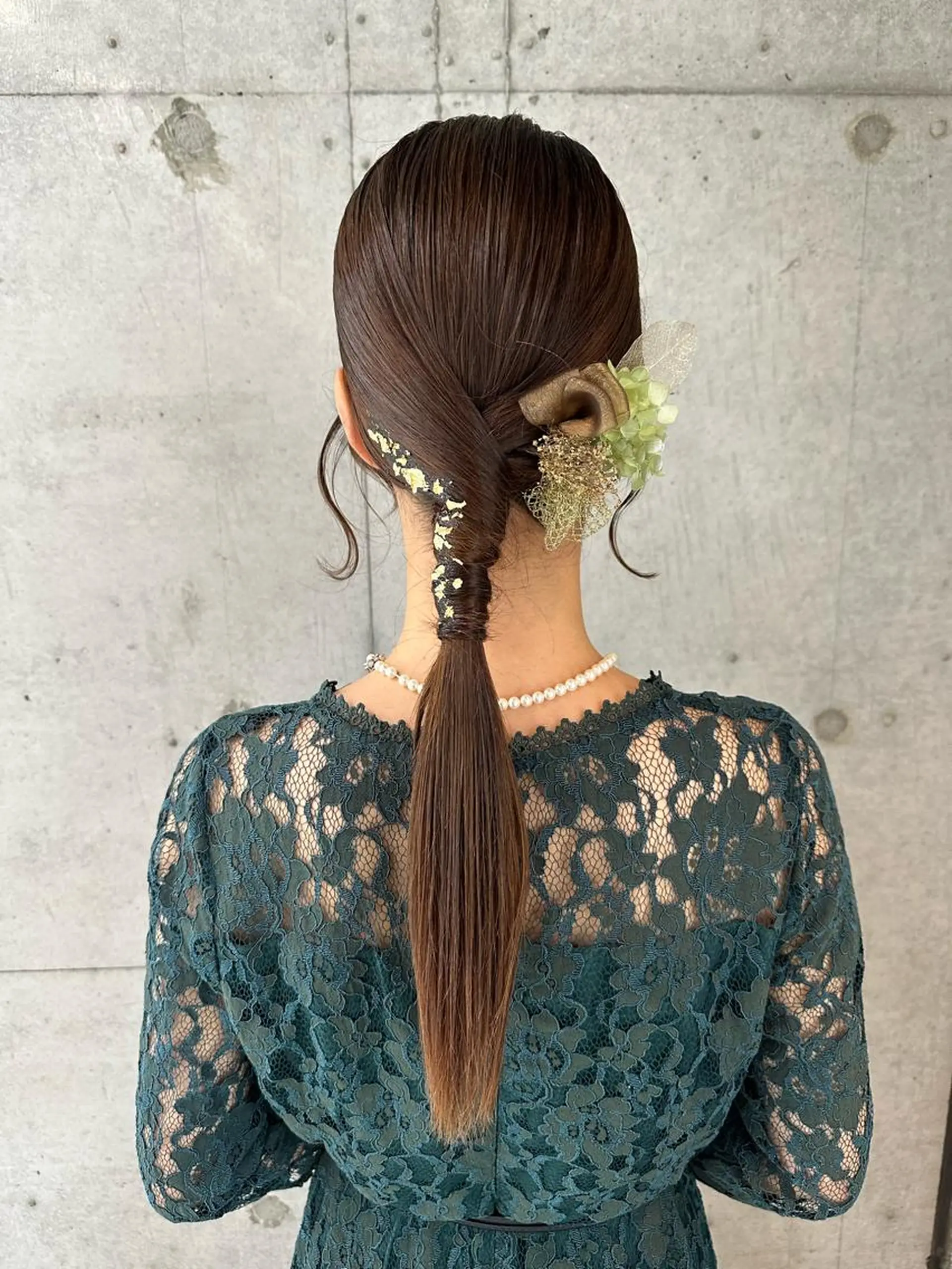 ロング ヘアアレンジ 女性に人気♪ はやしほのかのヘアスタイル