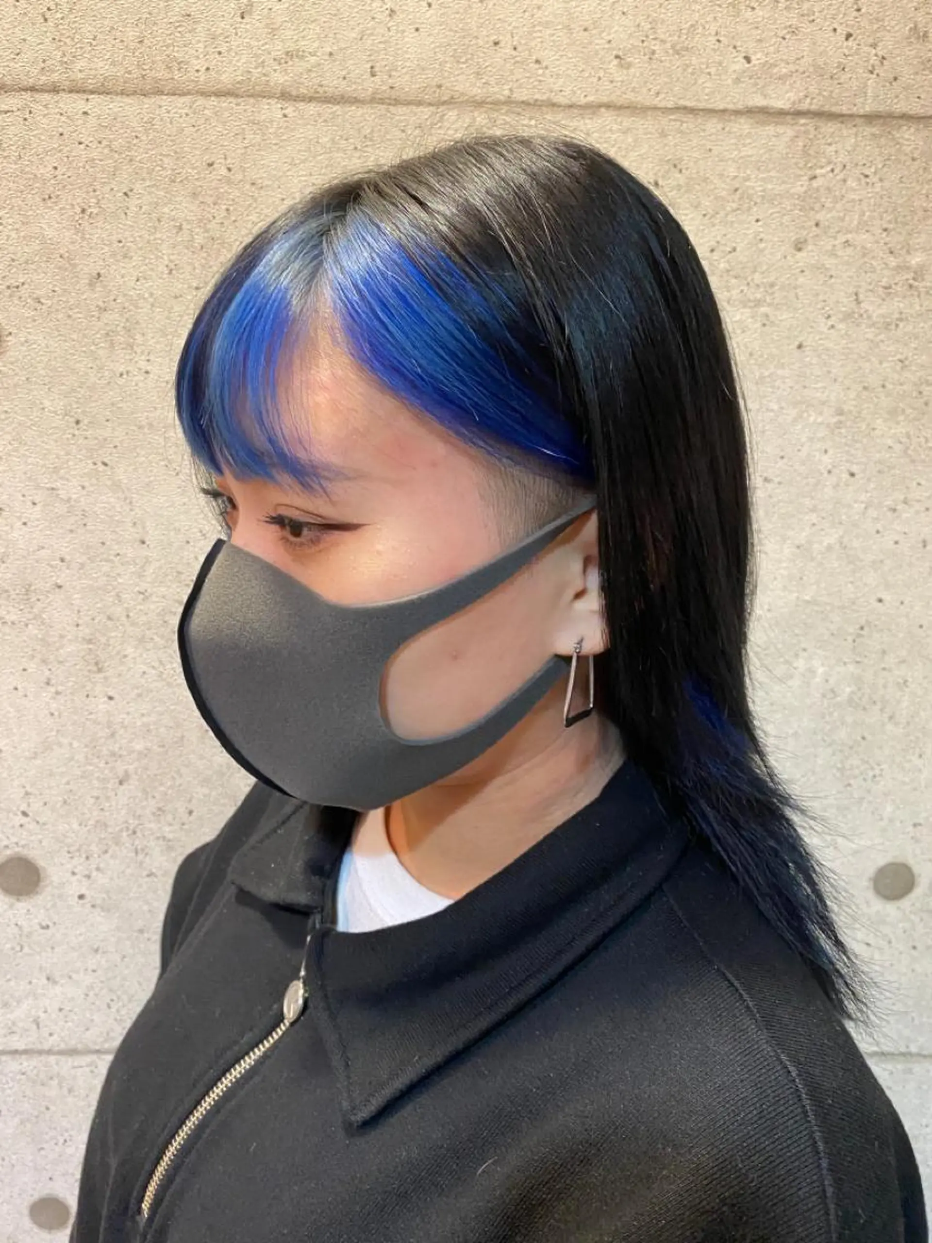 セミロング カラー カット ヘアカラー more栄矢場町店所属・⚡️デザインカラー ⚡️豊住 光輝のヘアスタイル