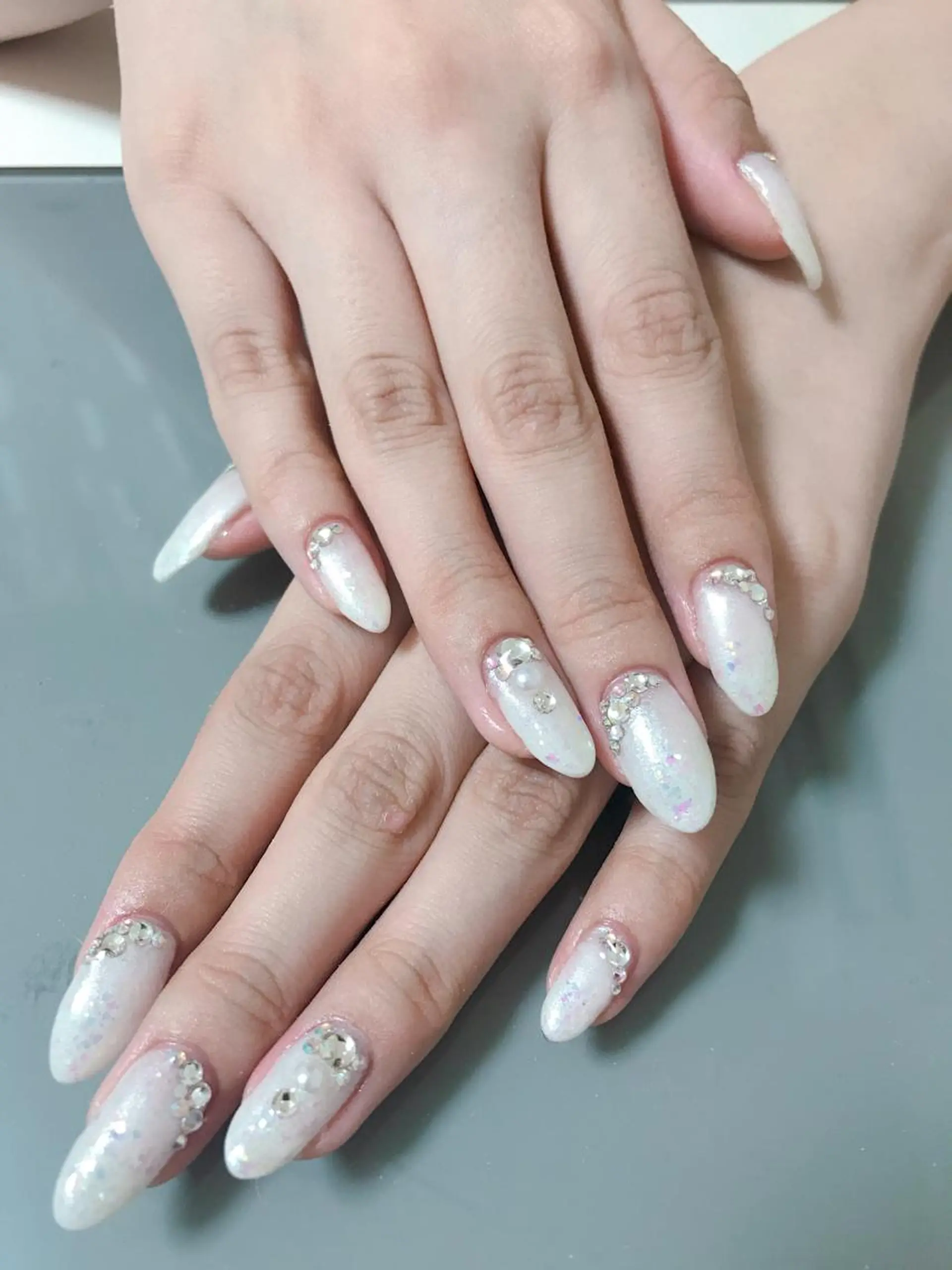 ネイル 長さ出し ハンドネイル Masuko Yasukaのネイルデザイン