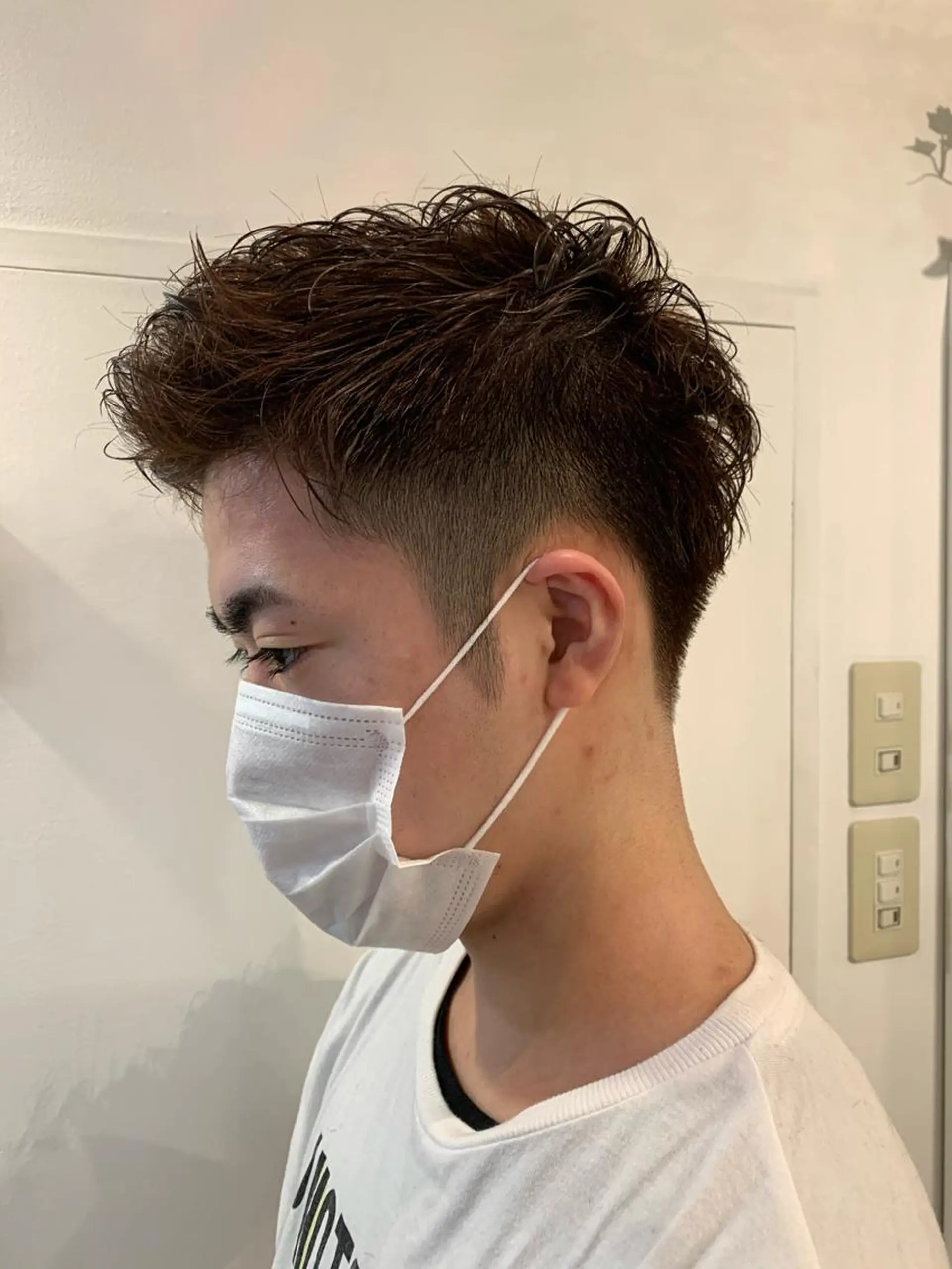 パーマ メンズ エンドウ　ミノリ🤎 /半個室/レイヤーのヘアスタイル