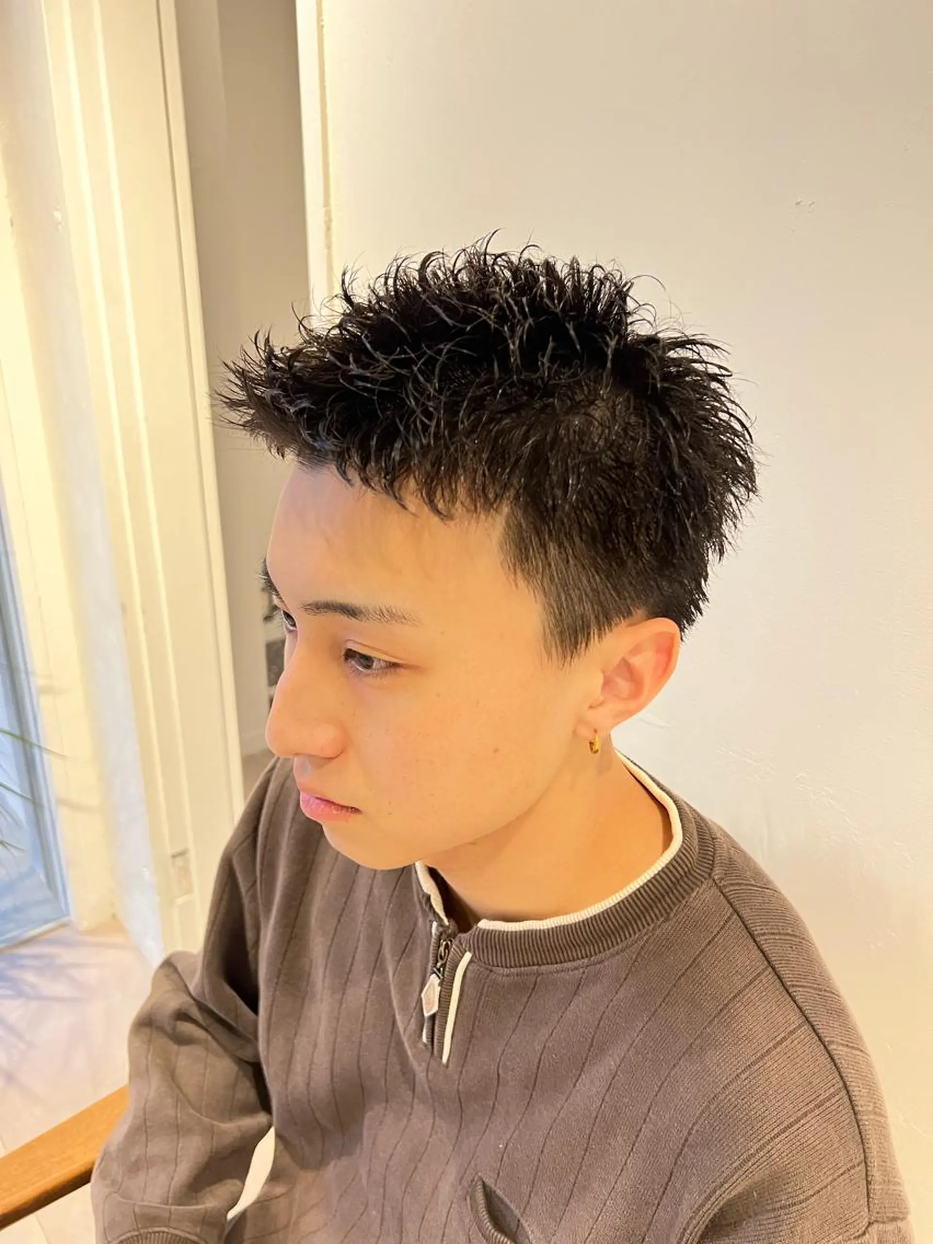 ショート メンズ 【パーマ満足度No. 1🥇】宮脇 大樹のヘアスタイル