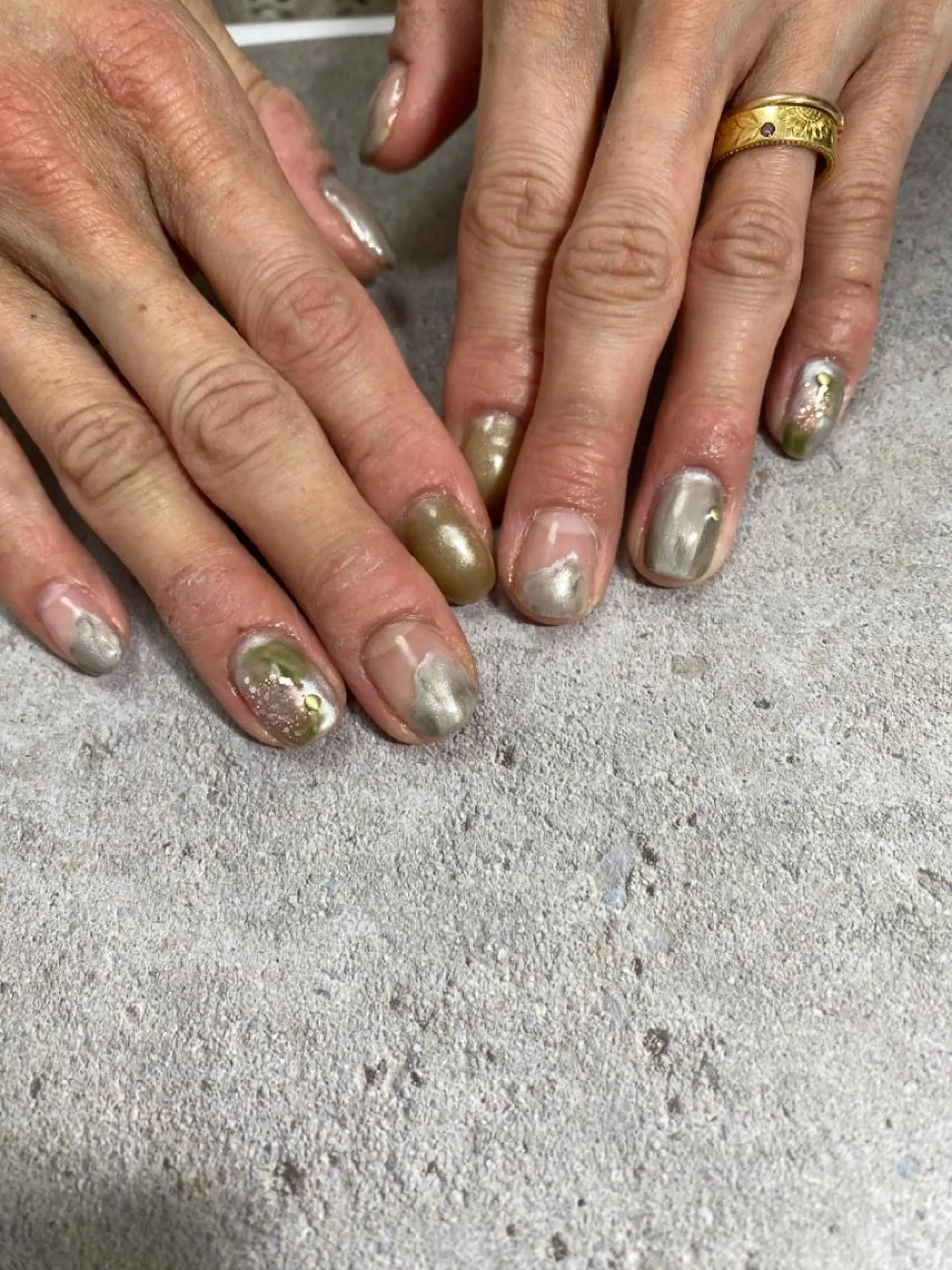 ネイル 城東区ネイルサロン carpediemのネイルデザイン