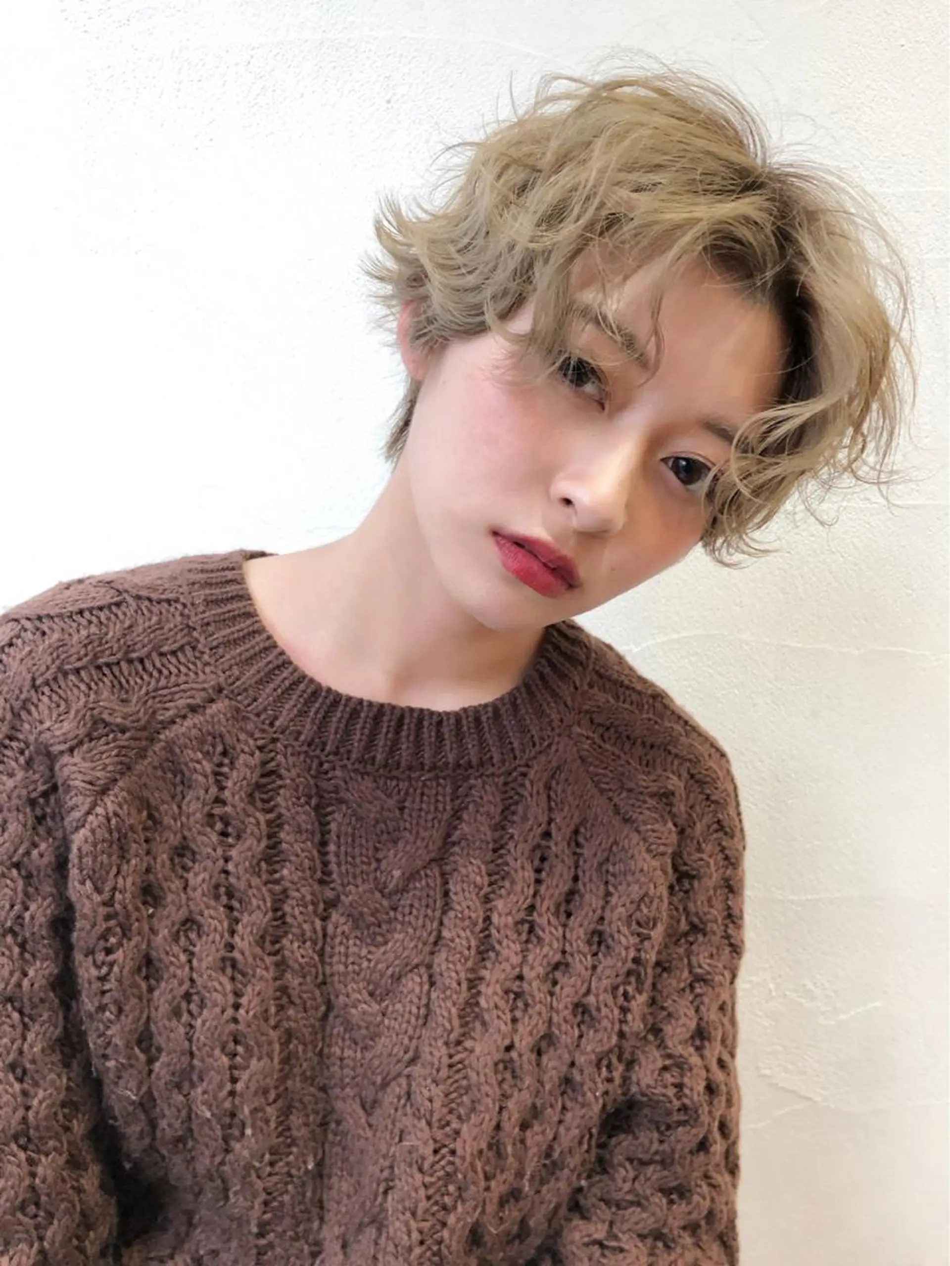 ショート カラー ショートヘア カット特化柏駅 徒歩3分LOUのヘアスタイル