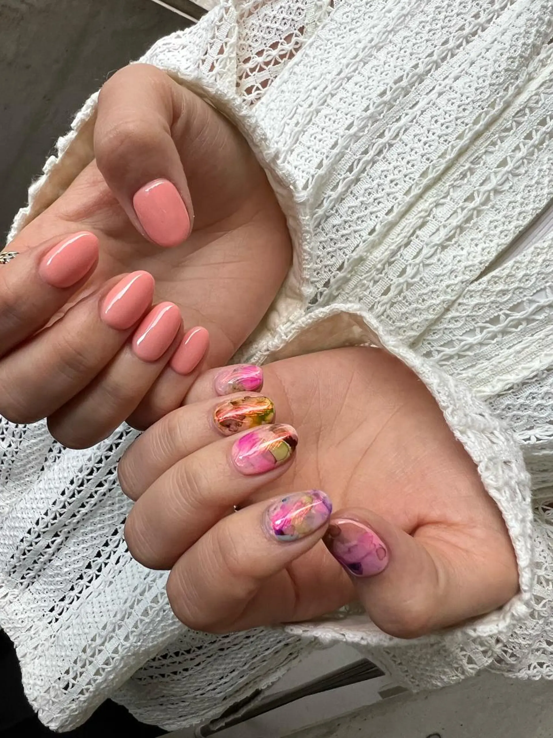 ネイル 持ち込み ニュアンスネイル ハンドネイル ハンドケア Charme. NOBUKOのネイルデザイン