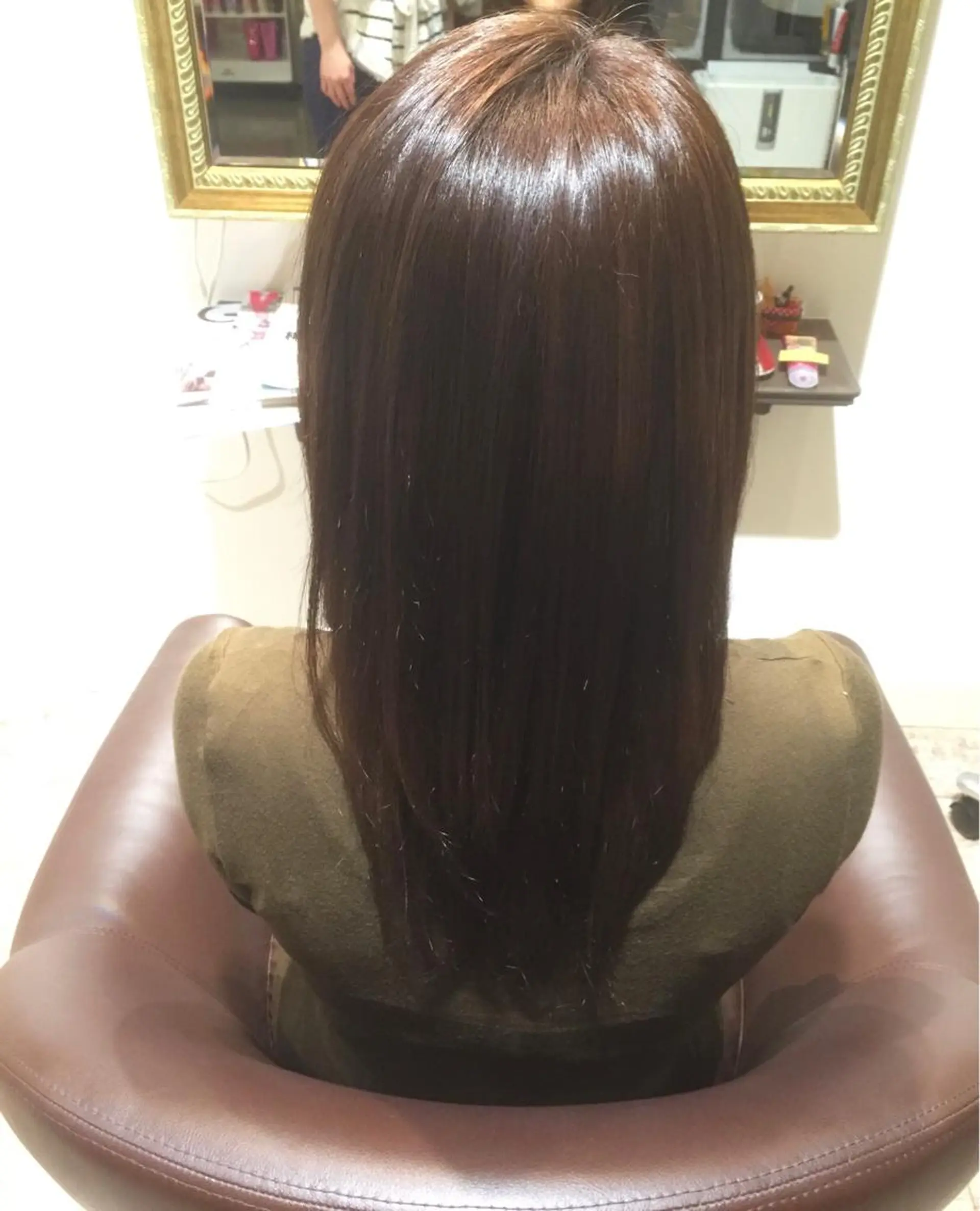 ロング カラー 組藤 沙奈のヘアスタイル