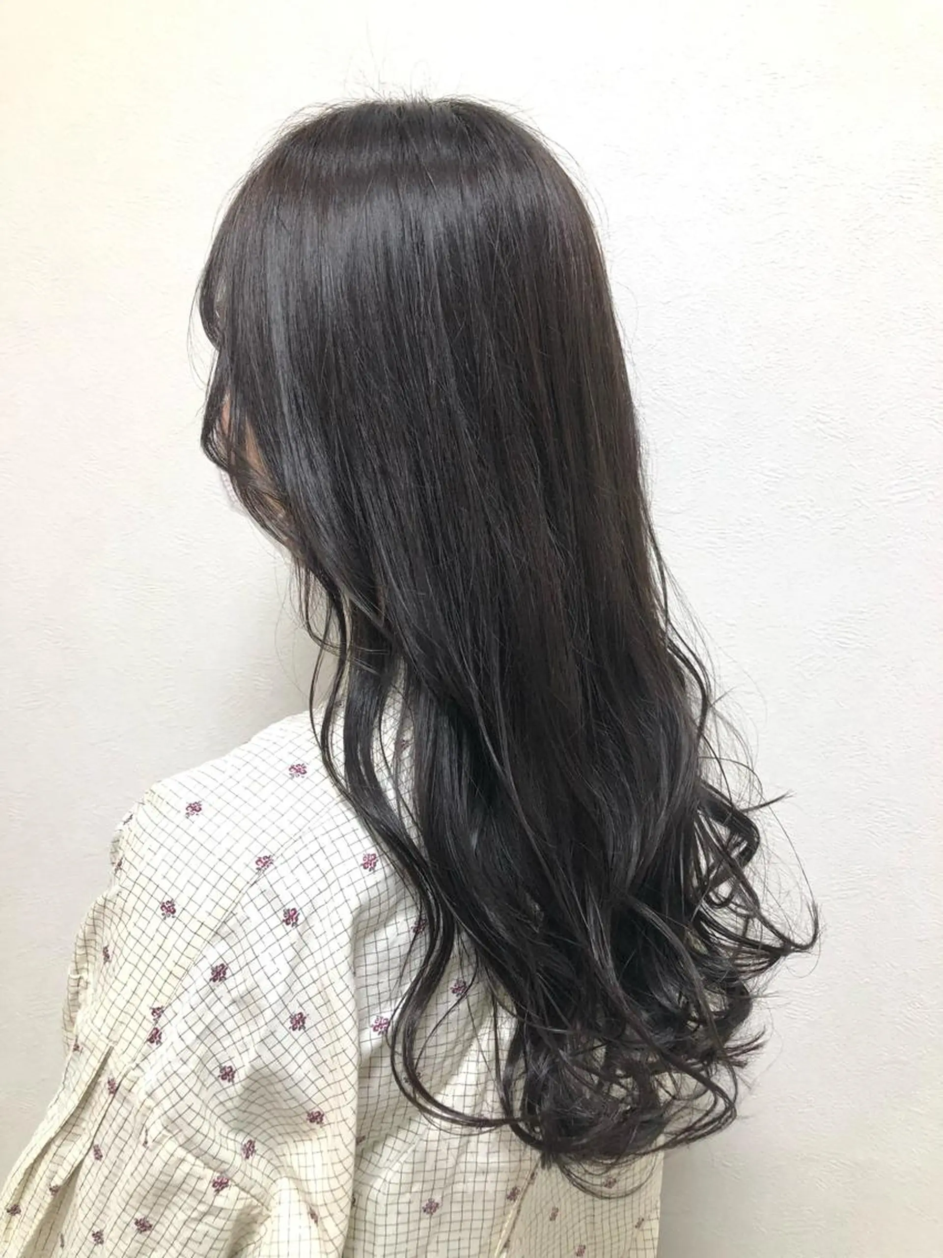 ロング カット ヘアカラー ショート/白髪ぼかし 君和田若菜のヘアスタイル