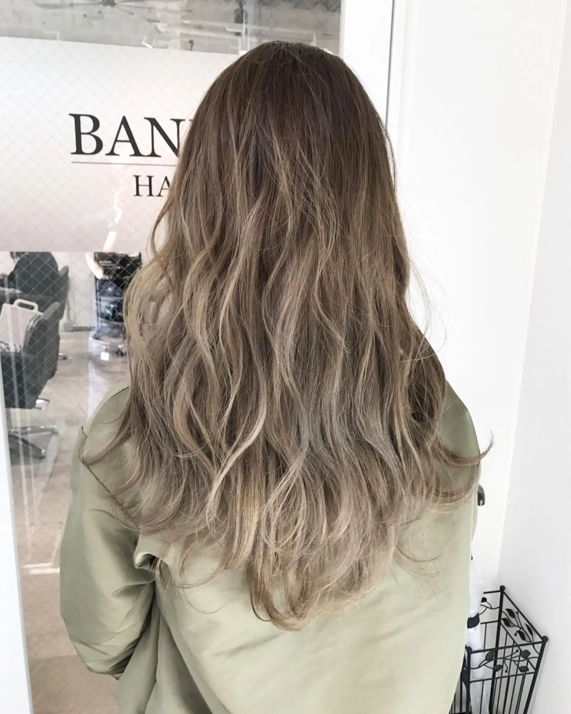 ロング カラー ヘアアレンジ ヘアカラー トリートメント BANK'S hair所属・💐ケラチン 髪質改善寺坂雄飛💐のヘアスタイル