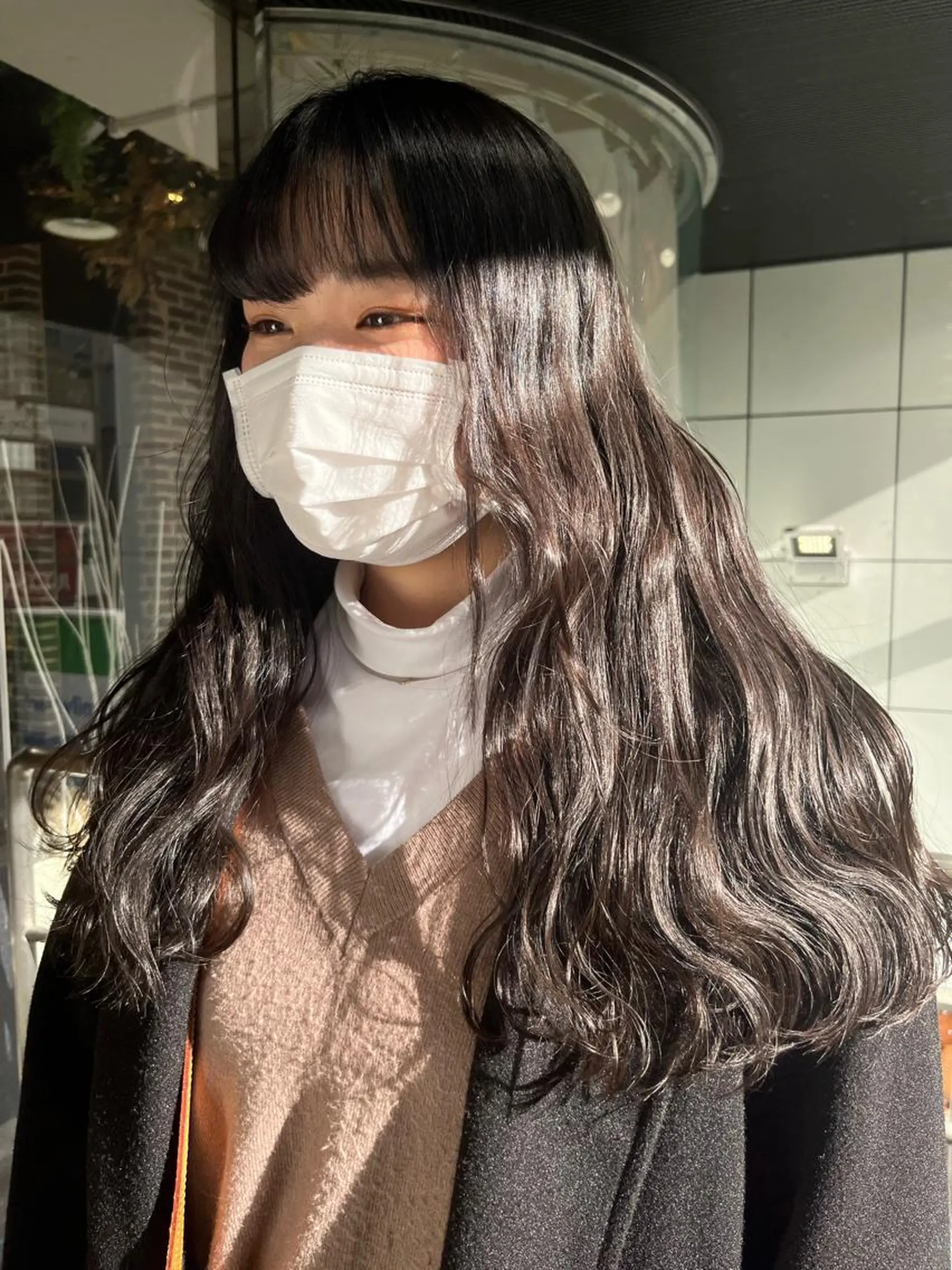 ロング カラー 💖デザインカラー/ タダ ハナカ💖のヘアスタイル