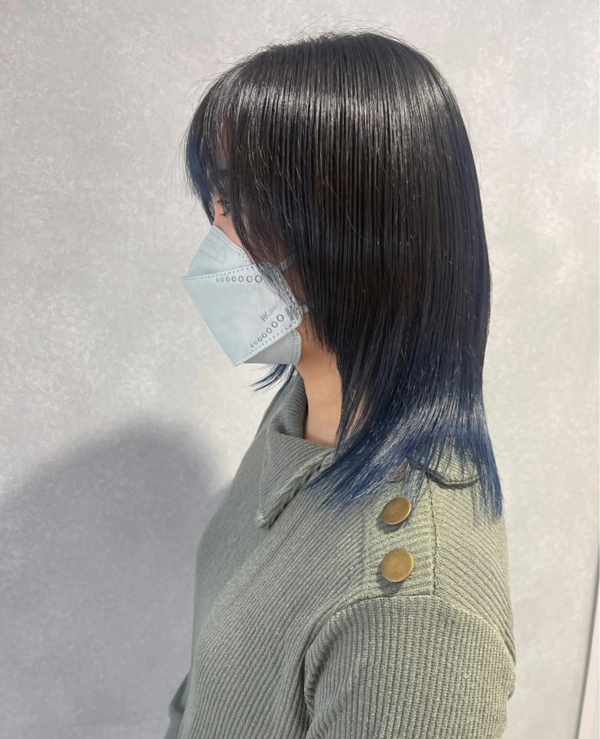 ミディアム カラー ブリーチ ヘアカラー 唐澤 千尋のヘアスタイル