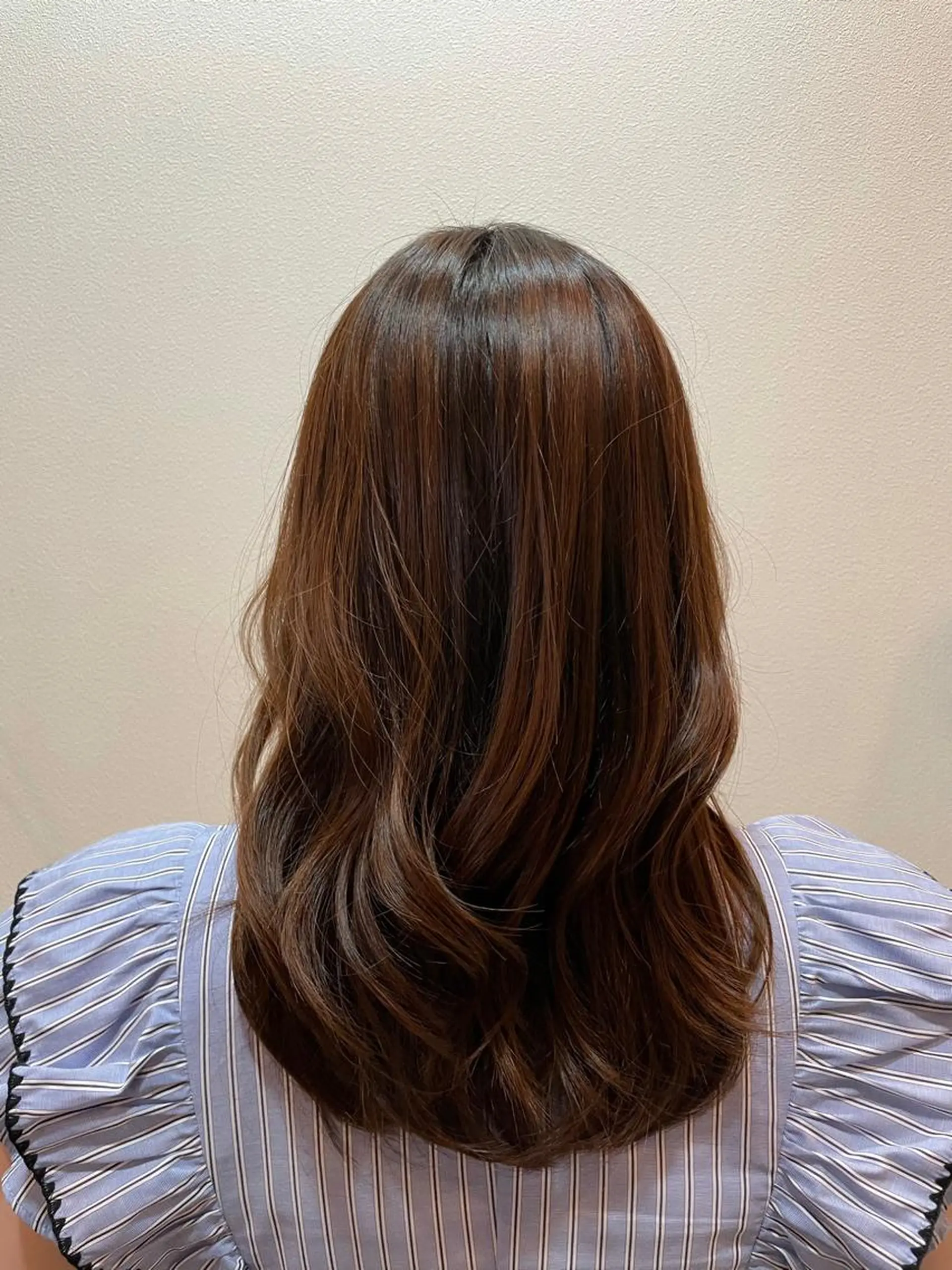 ミディアム カラー ノンダメージサロン/ 豊中/美容室のヘアスタイル