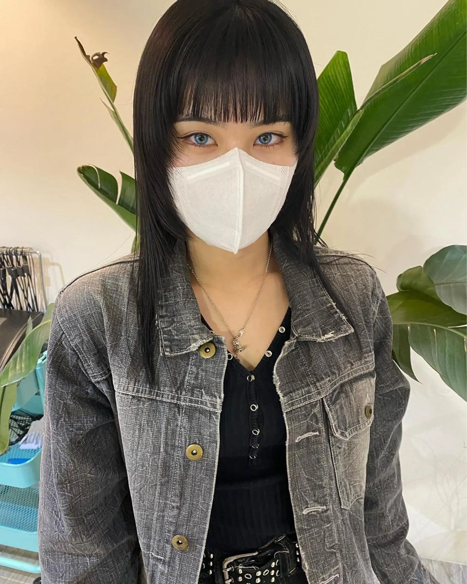 セミロング カット ヘアカラー maeda yumiのヘアスタイル