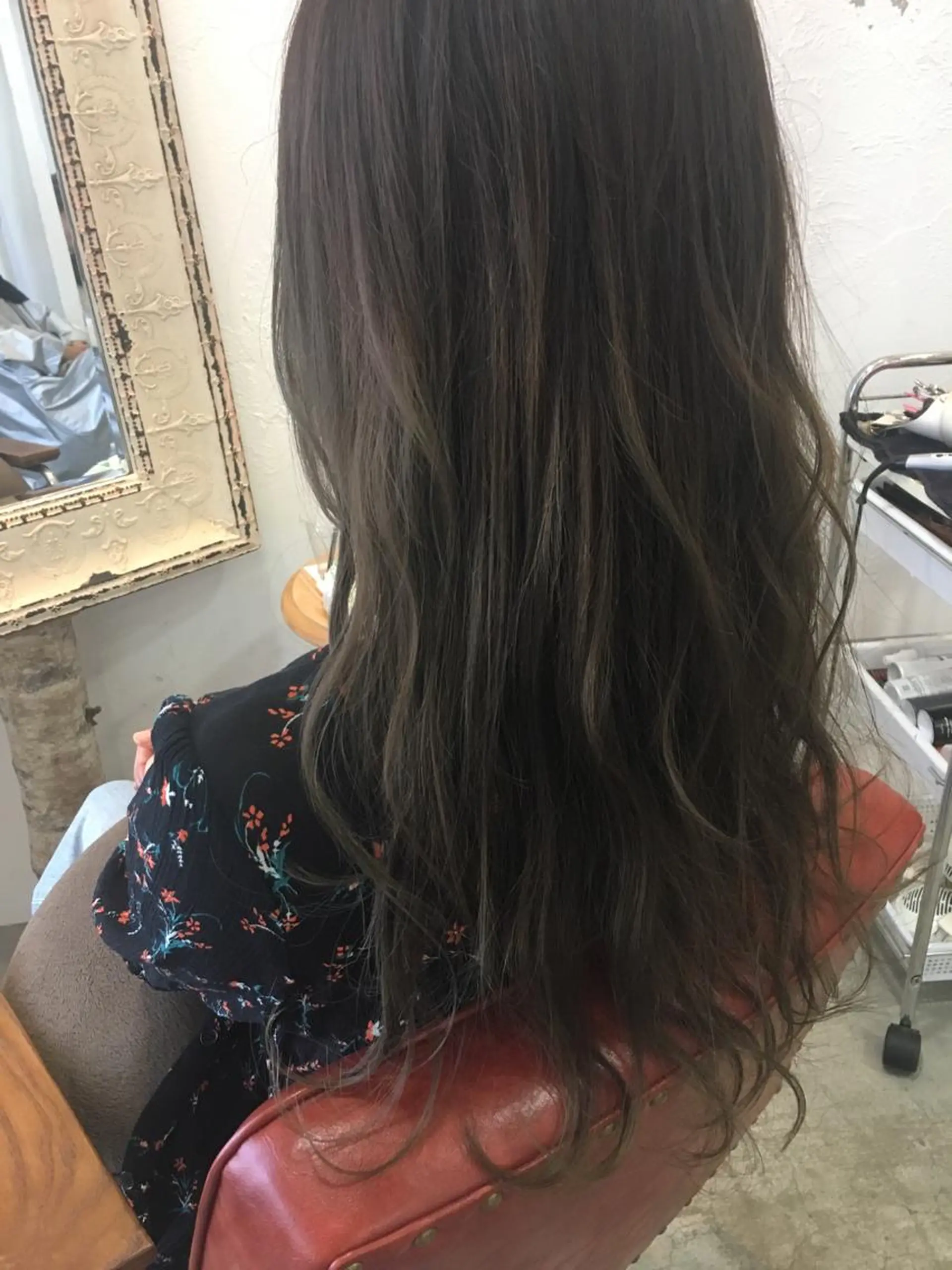 ロング カラー fio マナミのヘアスタイル