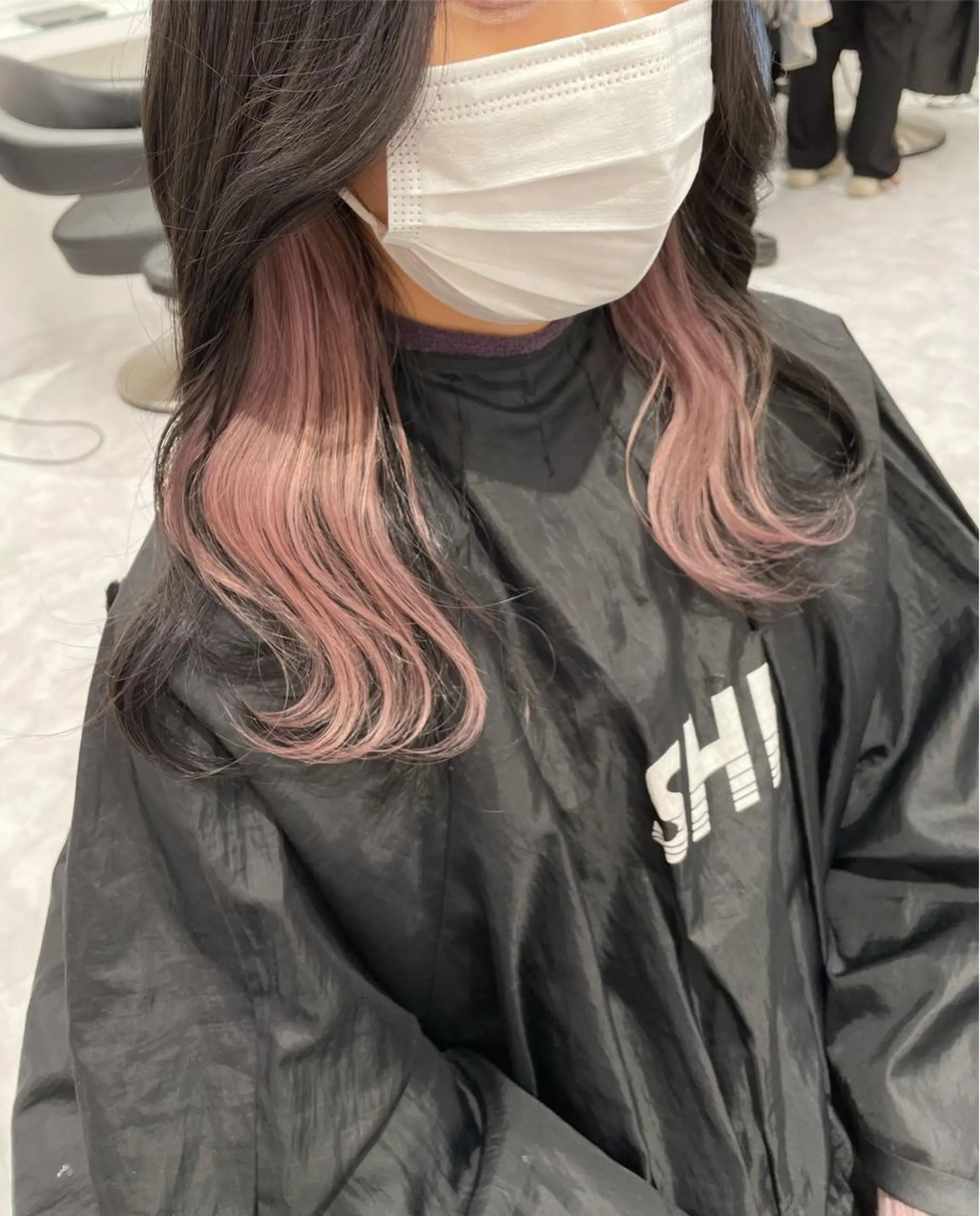 ミディアム カラー ヘアカラー 💗🤍透明感カラー 🤍💗kanonのヘアスタイル